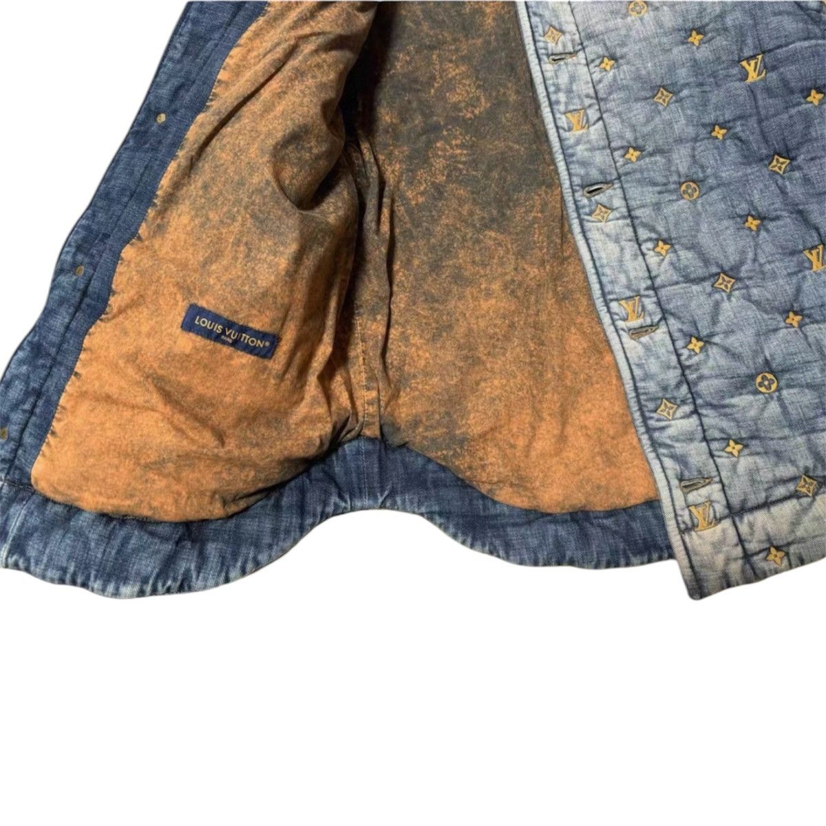 Louis Vuitton Louis Vuitton M Padded Denim Monogram Blouson Jacket Size US M / EU 48-50 / 2 - 6 Thumbnail