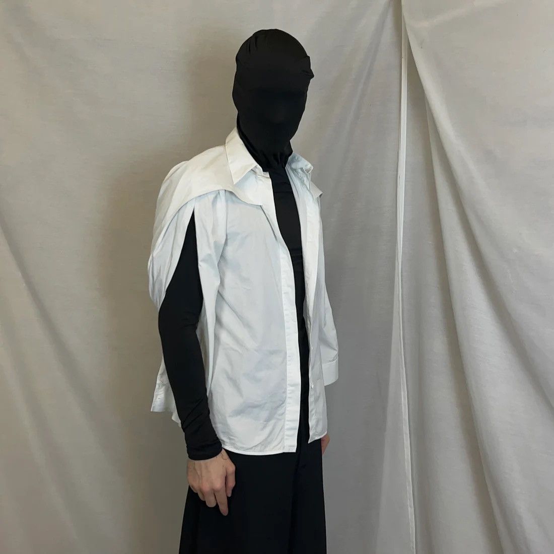 Balenciaga Balenciaga Shoulder Layered Shirt - AW13 Size US S / EU 44-46 / 1 - 2 Thumbnail
