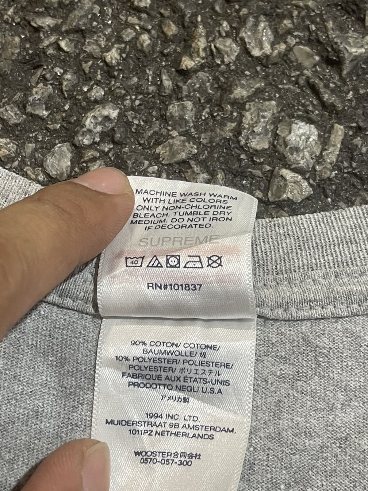 Supreme Supreme Strawberries Logo T-Shirt Size US XXL / EU 58 / 5 - 5 Thumbnail