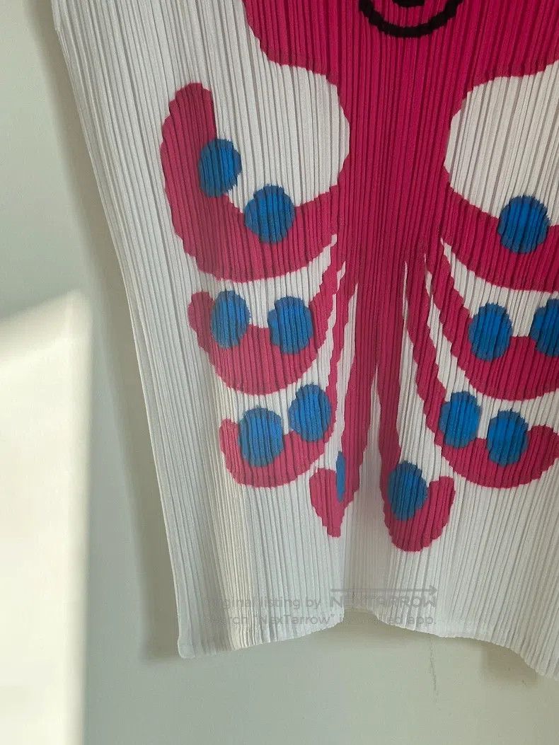 Issey Miyake Issey Miyake Cute Octopus Applique Top Size L / US 10 / IT 46 - 2 Thumbnail