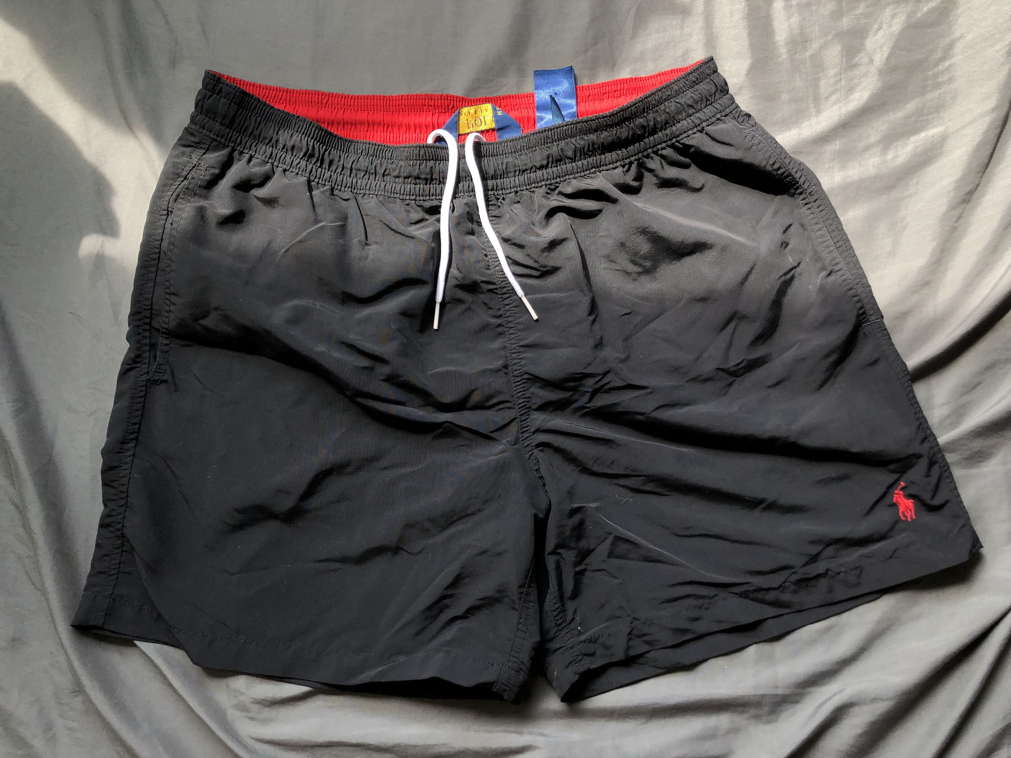 Polo Ralph Lauren Polo Ralph Lauren Shorts Classic Fit Swim Trunks Black Size US 34 / EU 50 - 1 Thumbnail