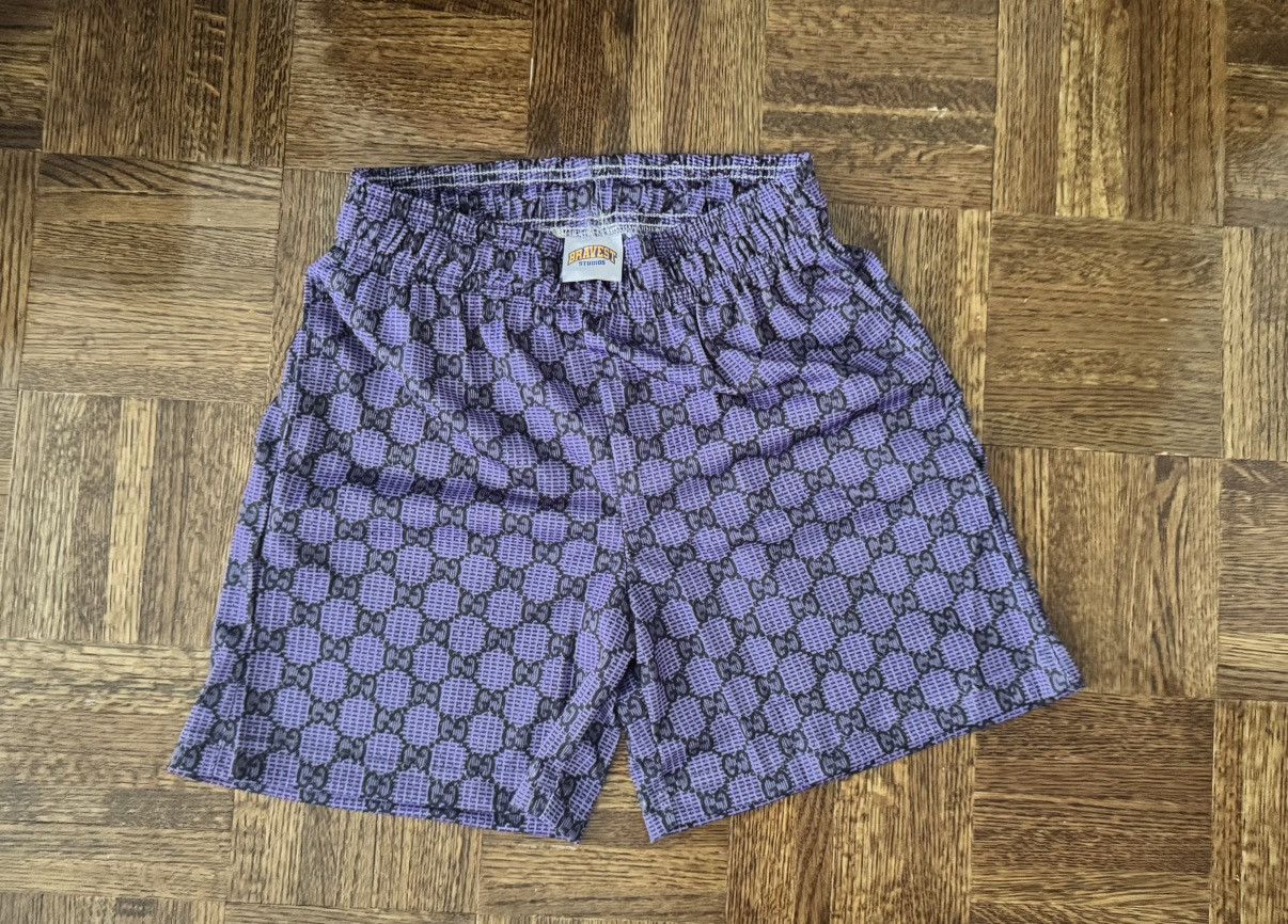 極美品　Bravest Studios shorts Gucci GG柄 Shorts | Bravest Studios Gucci Print | Poshmark