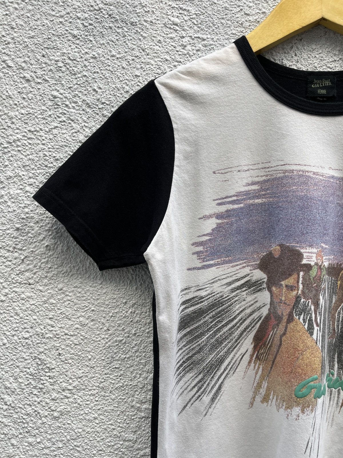 Jean Paul Gaultier 90’s Jean Paul Gaultier Femme Printed Tshirt Size M / US 6-8 / IT 42-44 - 4 Thumbnail