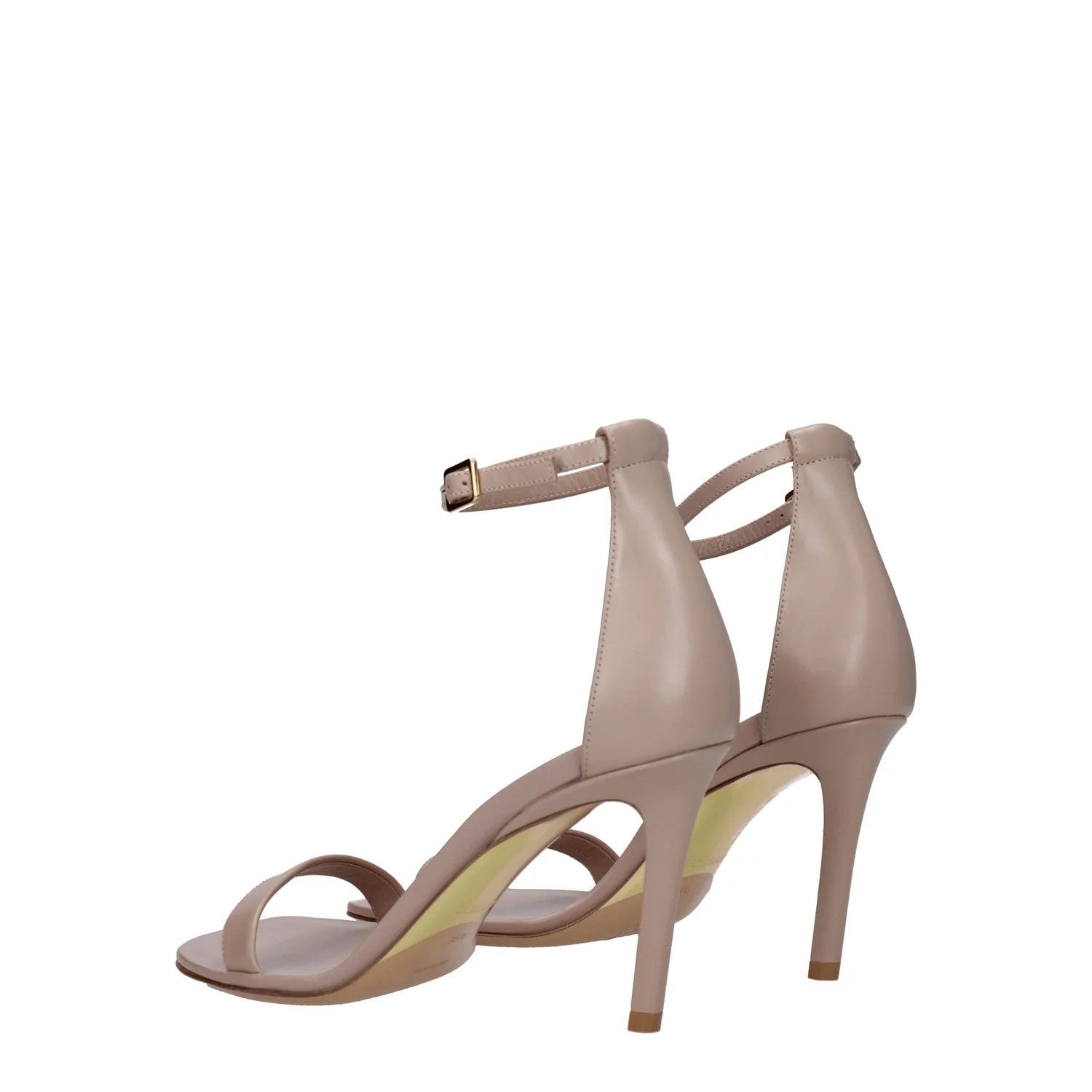 Burberry ob1o1e1024 Leather Sandals in Beige Size US 7 / IT 37 - 4 Thumbnail