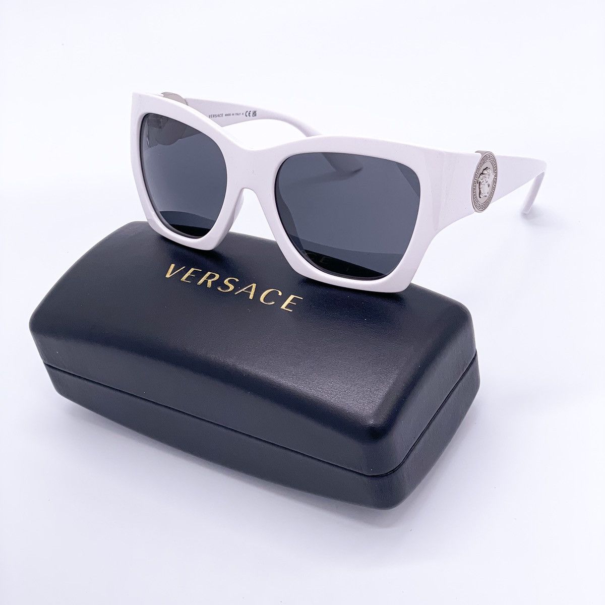 image of New Versace Ve4452 314/87 Women Sunglasses Versace Mod 4452 in White