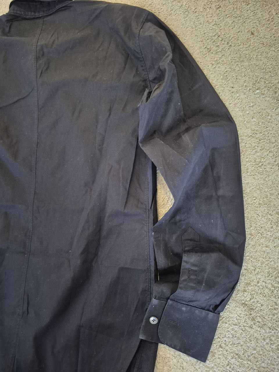 Helmut Lang Helmut Lang Navy Blue button up shirt Size M Size US S / EU 44-46 / 1 - 7 Thumbnail