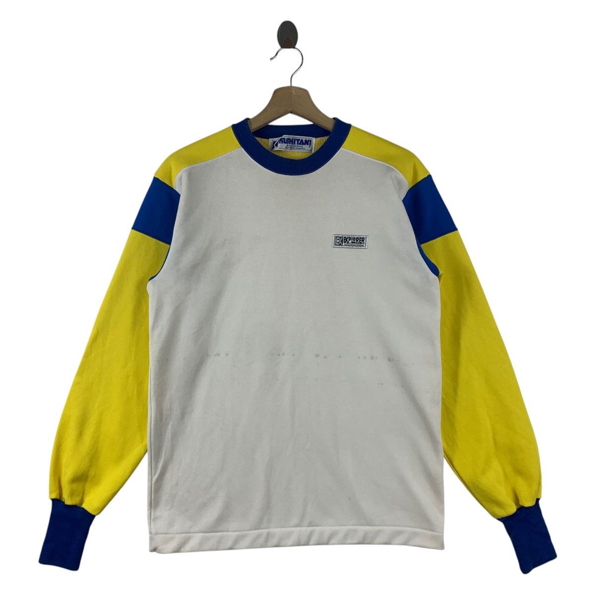 Vintage Vintage KUSHITANI racing apparel long sleeve tee Size US S / EU 44-46 / 1 - 1 Thumbnail