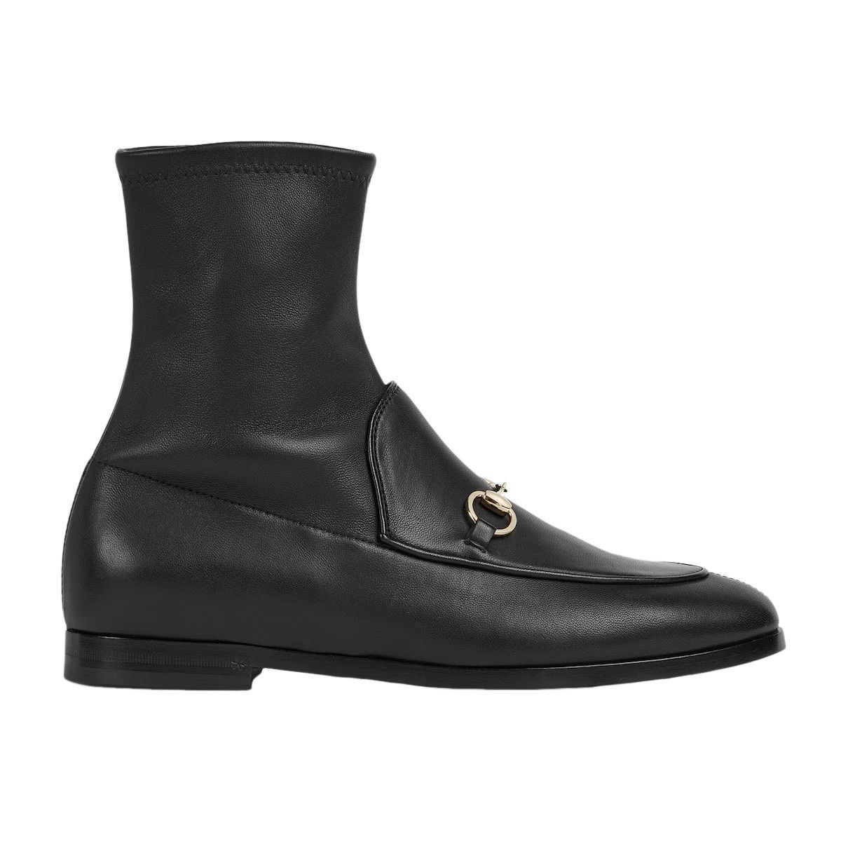 GUCCI Jordaan $1490 Women's Black Leather Ankle Boots New &