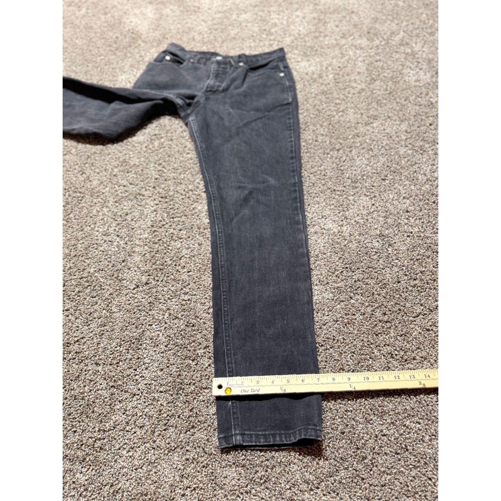 Calvin Klein VINTAGE Calvin Klein Women's Jeans Size 10 Black Denim High Rise Mom 90s Size 32" / US 10 / IT 46 - 7 Thumbnail