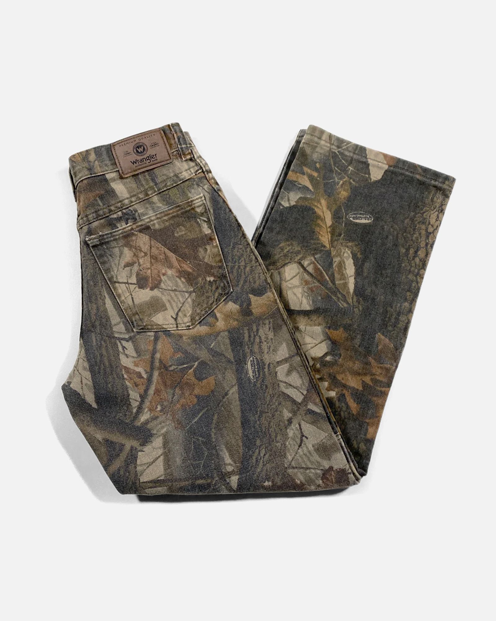 Wrangler Vintage Wrangler Realtree Camo Wide Leg Straight Denim Jeans Size US 36 / EU 52 - 3 Thumbnail