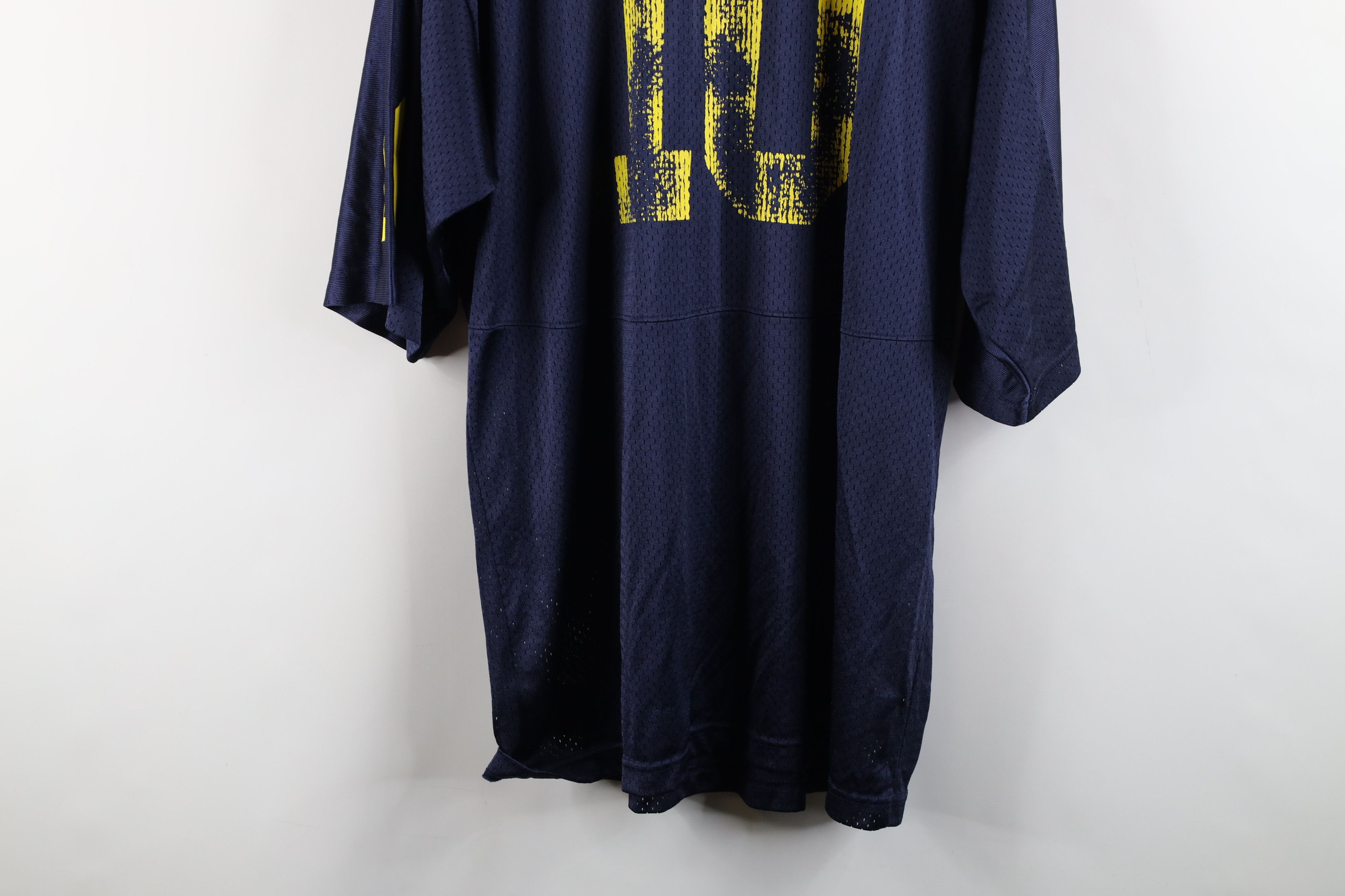 Nike × Vintage Vintage Nike Brady University of Michigan Football Jersey Size US L / EU 52-54 / 3 - 14 Thumbnail