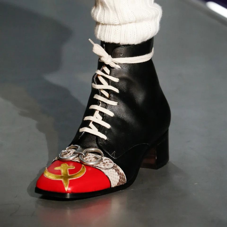 Gucci Gucci FW17 Pierced Moon USSR Communist Boots Size US 9 / EU 42 - 9 Thumbnail