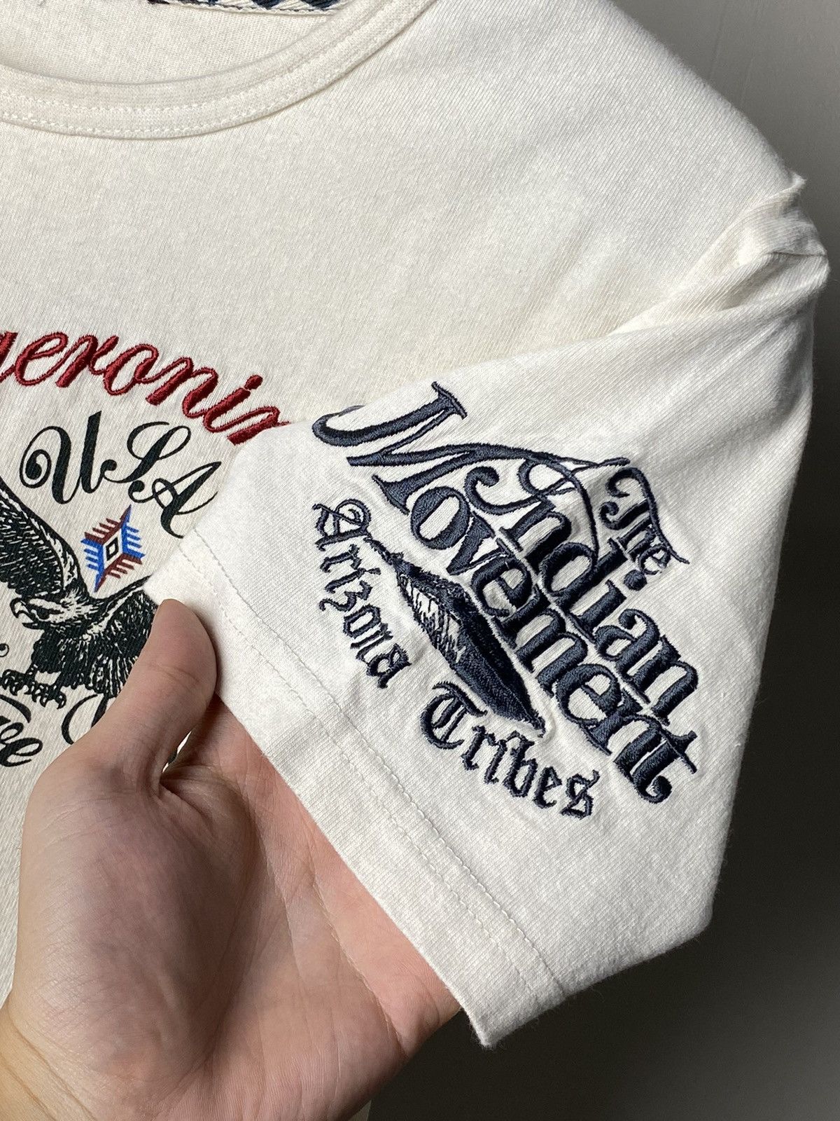Beauty Beast × If Six Was Nine × Japanese Brand Geronimo Embroidery Poem Tshirt Size US M / EU 48-50 / 2 - 3 Thumbnail