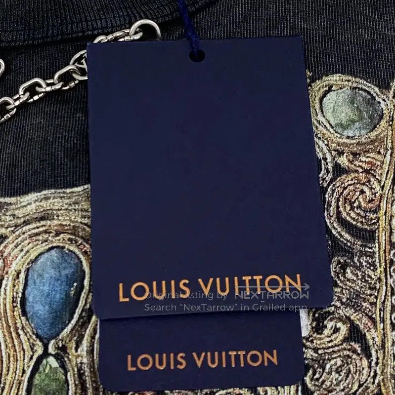 Louis Vuitton Louis Vuitton Black Gray Short Sleeve T. Size XXS / US 00 / IT 34 - 7 Thumbnail