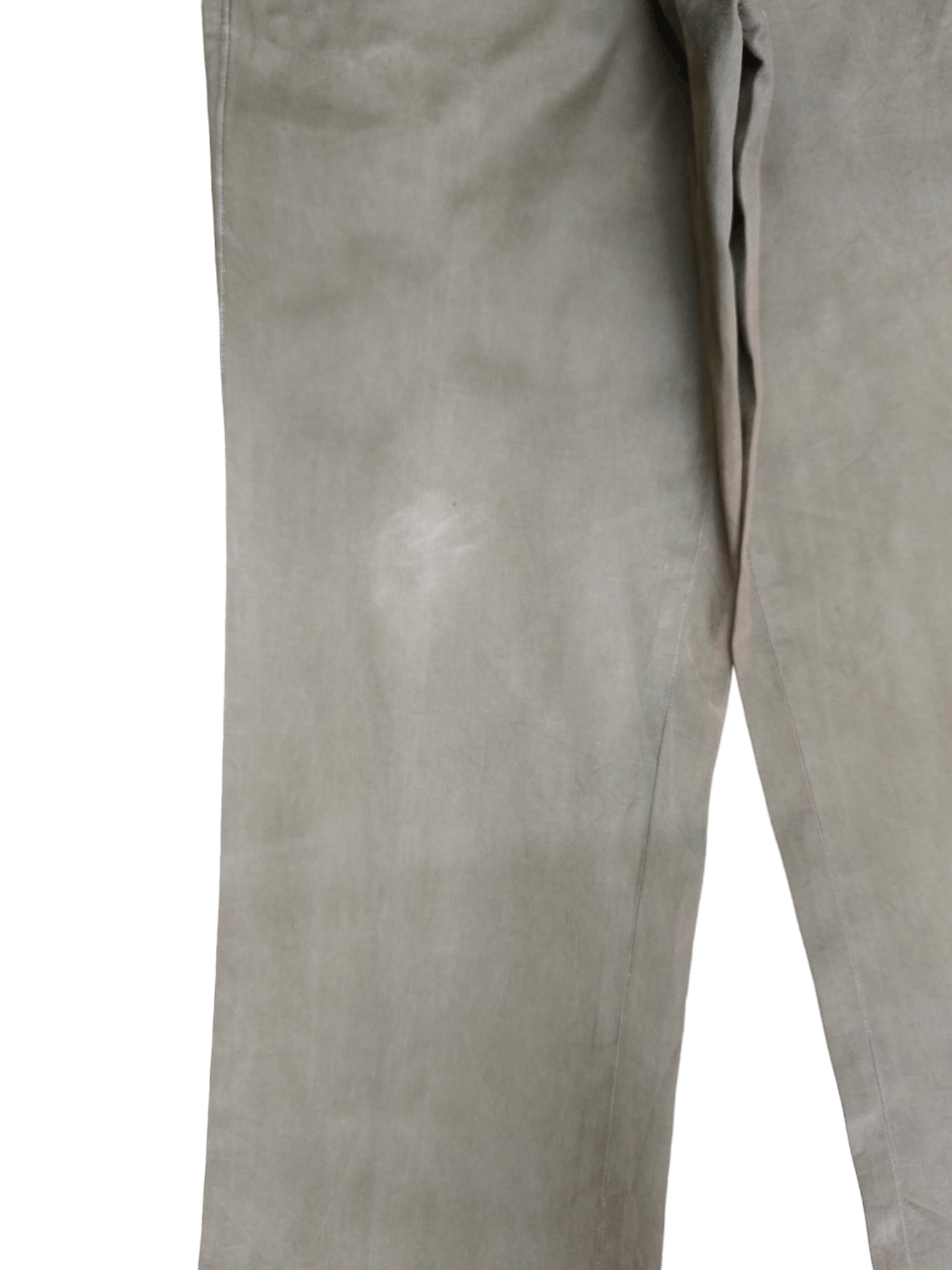 Miu Miu Miu Miu Olive Green Faded Trouser Pants Size US 30 / EU 46 - 7 Thumbnail