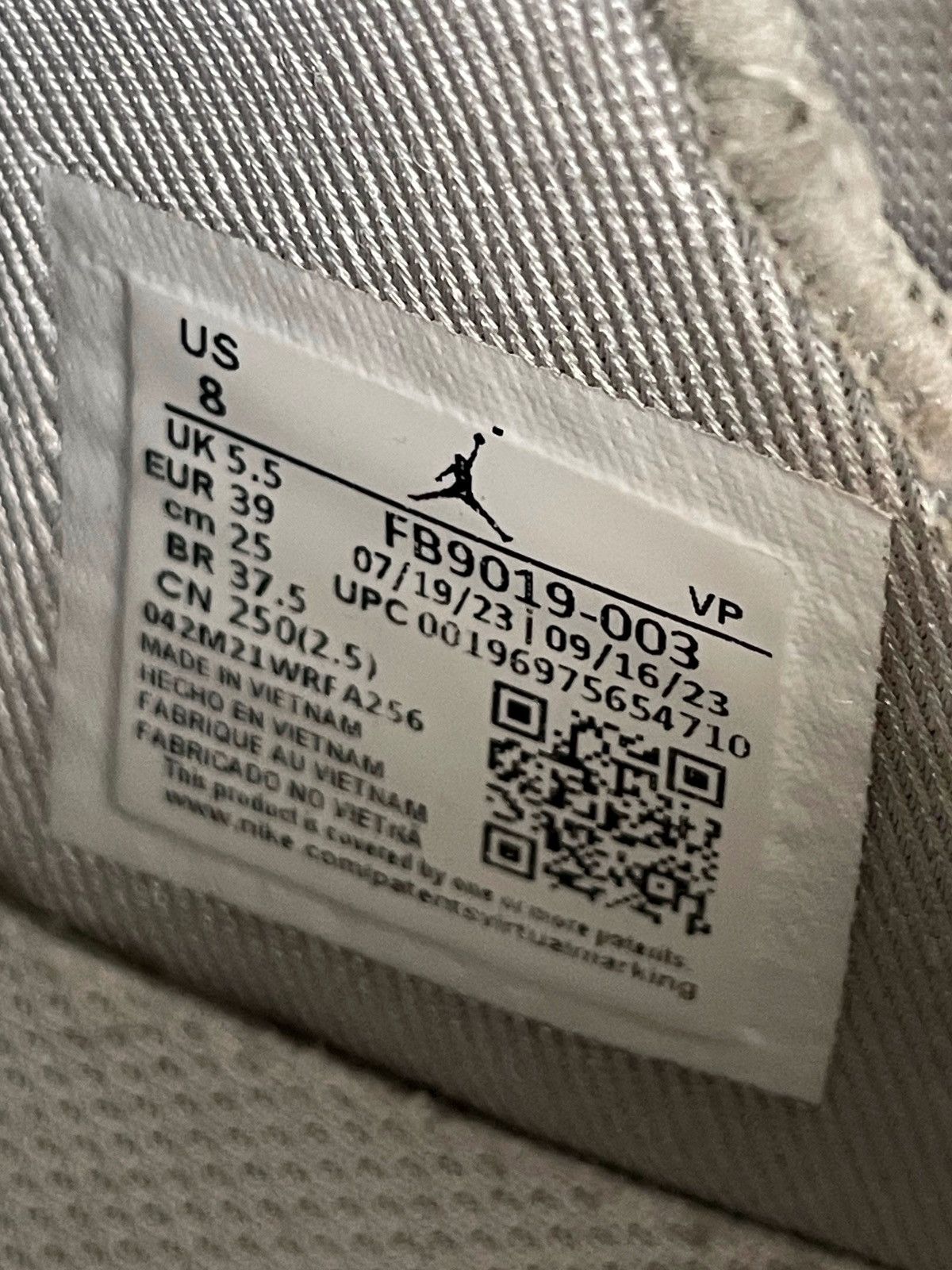 Nike Nike Air Jordan Mvp Grey basketball sneakers Size US 8 / IT 38 - 10 Thumbnail