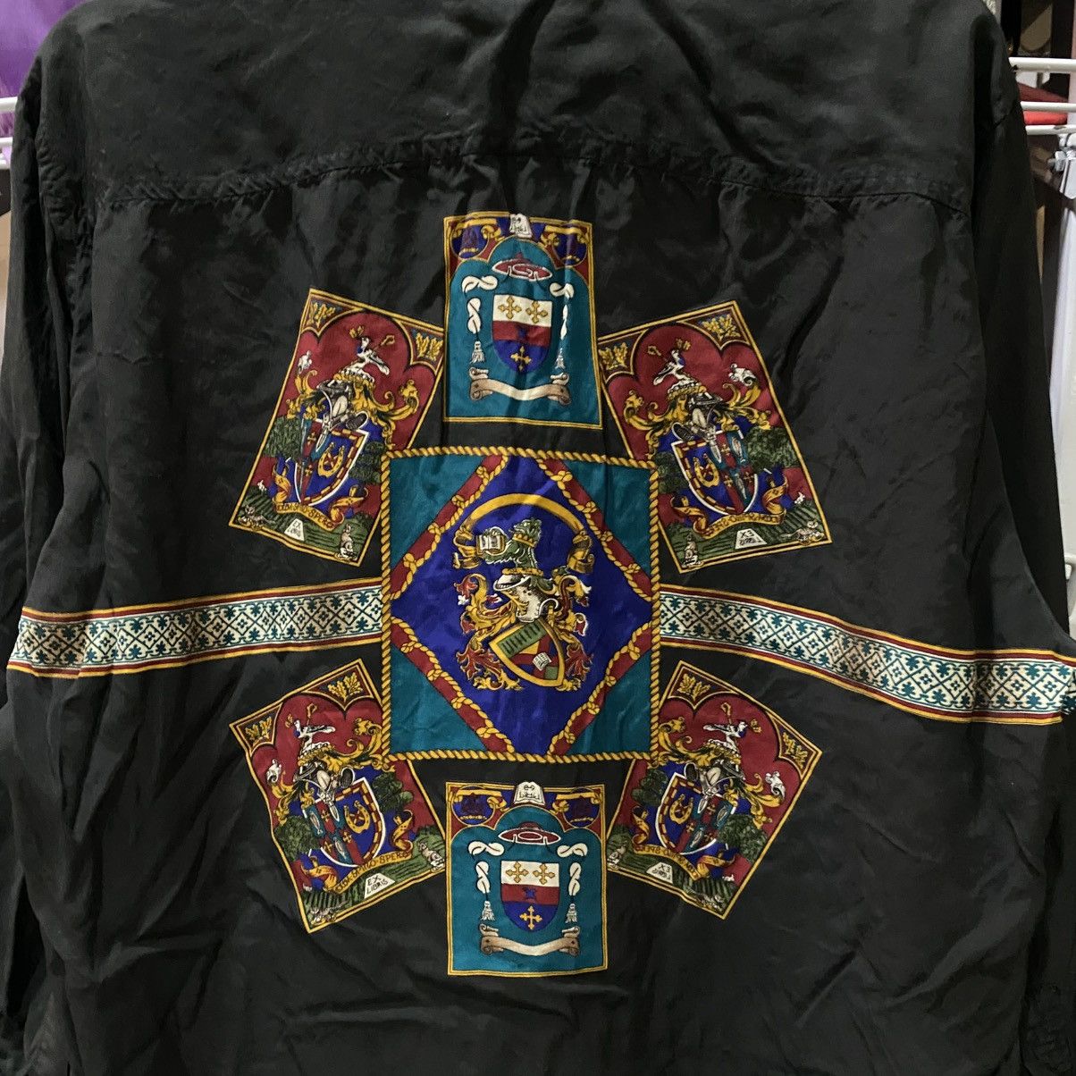 Christian Dior Monsieur 90s Christian Dior Monsieur Art Design rayon shirts Size US L / EU 52-54 / 3 - 6 Thumbnail