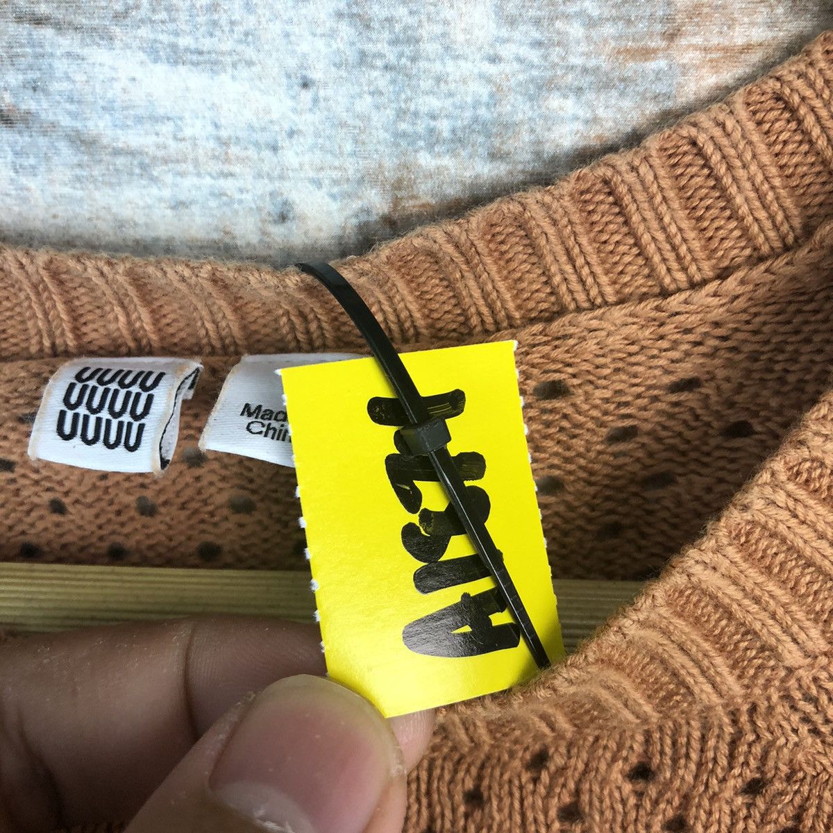 Undercover × Uniqlo Uniqlo X Undercover Brown Knitwear crochet #A1847 Size L / US 10 / IT 46 - 10 Thumbnail