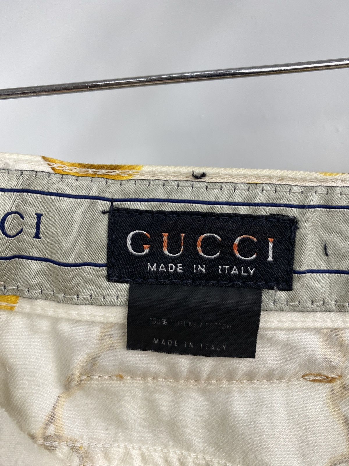 Gucci Vintage 1990 Gucci Horsebit High Waisted Coral Jeans Retro Size 30" / US 8 / IT 44 - 7 Thumbnail
