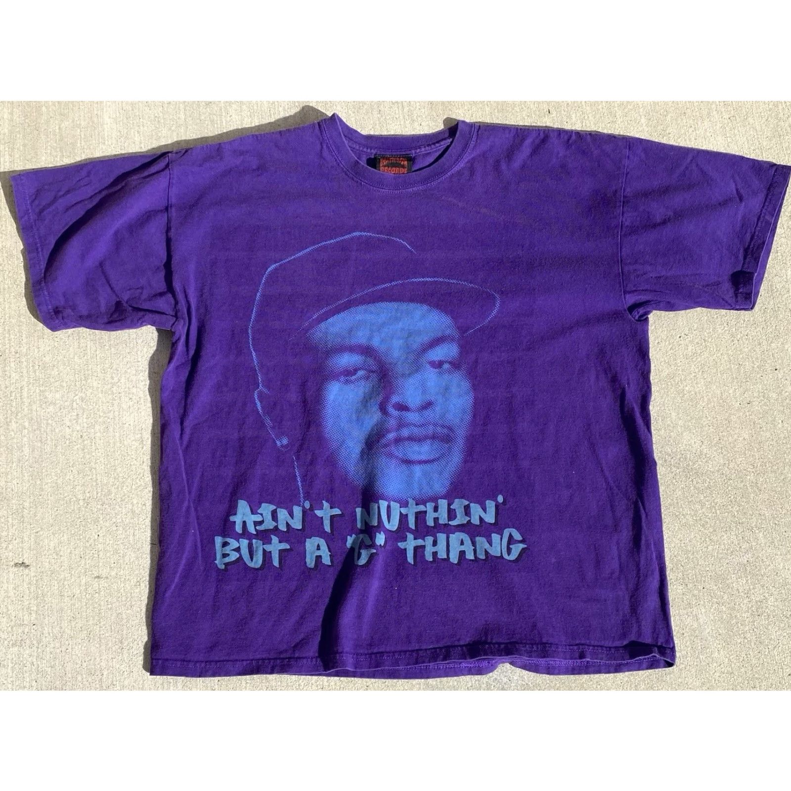 Vintage Death Row Records Ain’t Nuthin But A G Thang T Shirt Rap Tee XL Purple Hip Hop 2005 Vintage Mens Nike? Size US XL / EU 56 / 4 - 7 Thumbnail