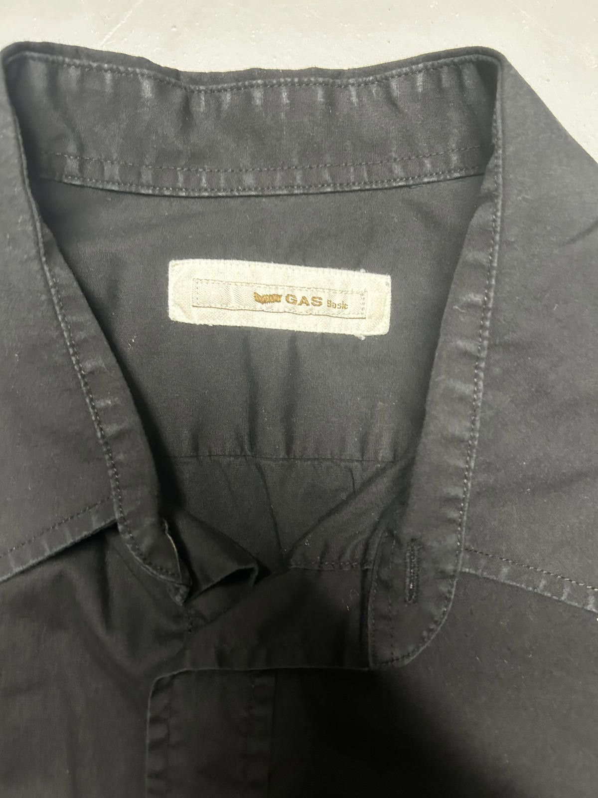 GAS Gas Men's Button-Up Shirt - Classic Black Size US M / EU 48-50 / 2 - 5 Thumbnail