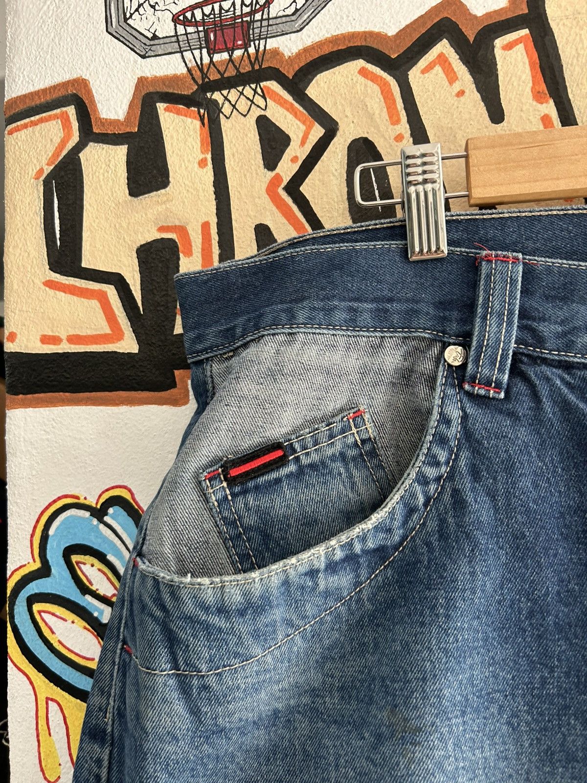 Fubu × Vintage Baggy Fubu Skater Jorts Size US 36 / EU 52 - 3 Thumbnail