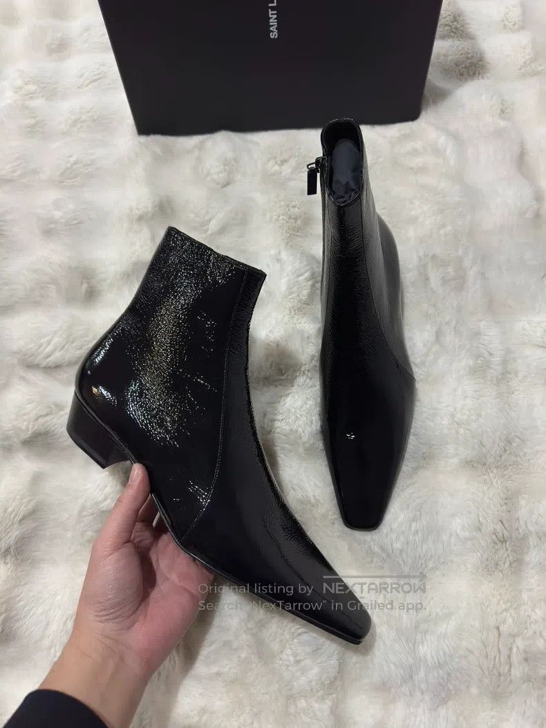 Saint Laurent Paris Saint Laurent Paris Boots Size US 9 / EU 42 - 2 Thumbnail