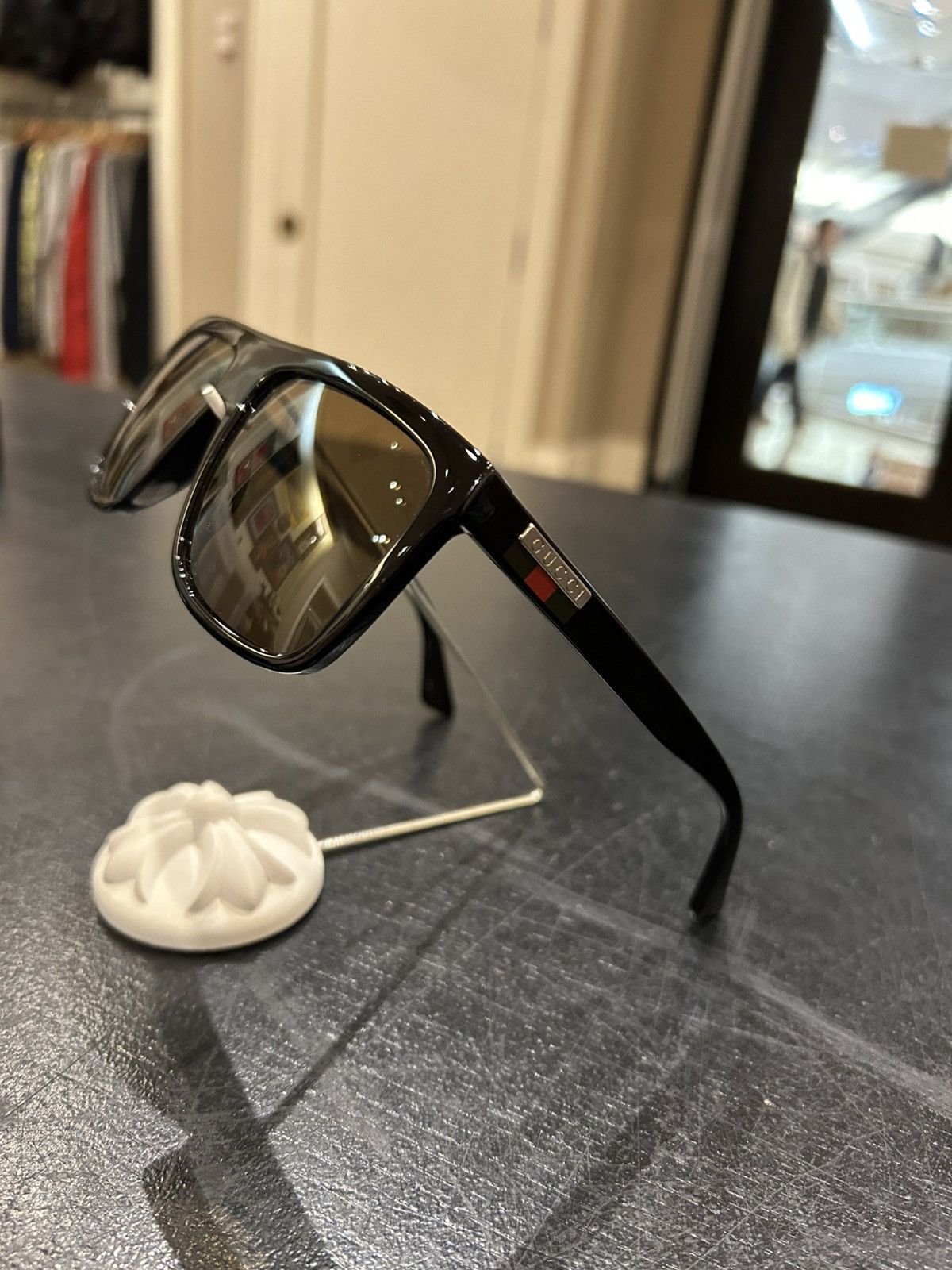 Gucci Gucci Oversized Square Sunglasses Size ONE SIZE - 2 Thumbnail