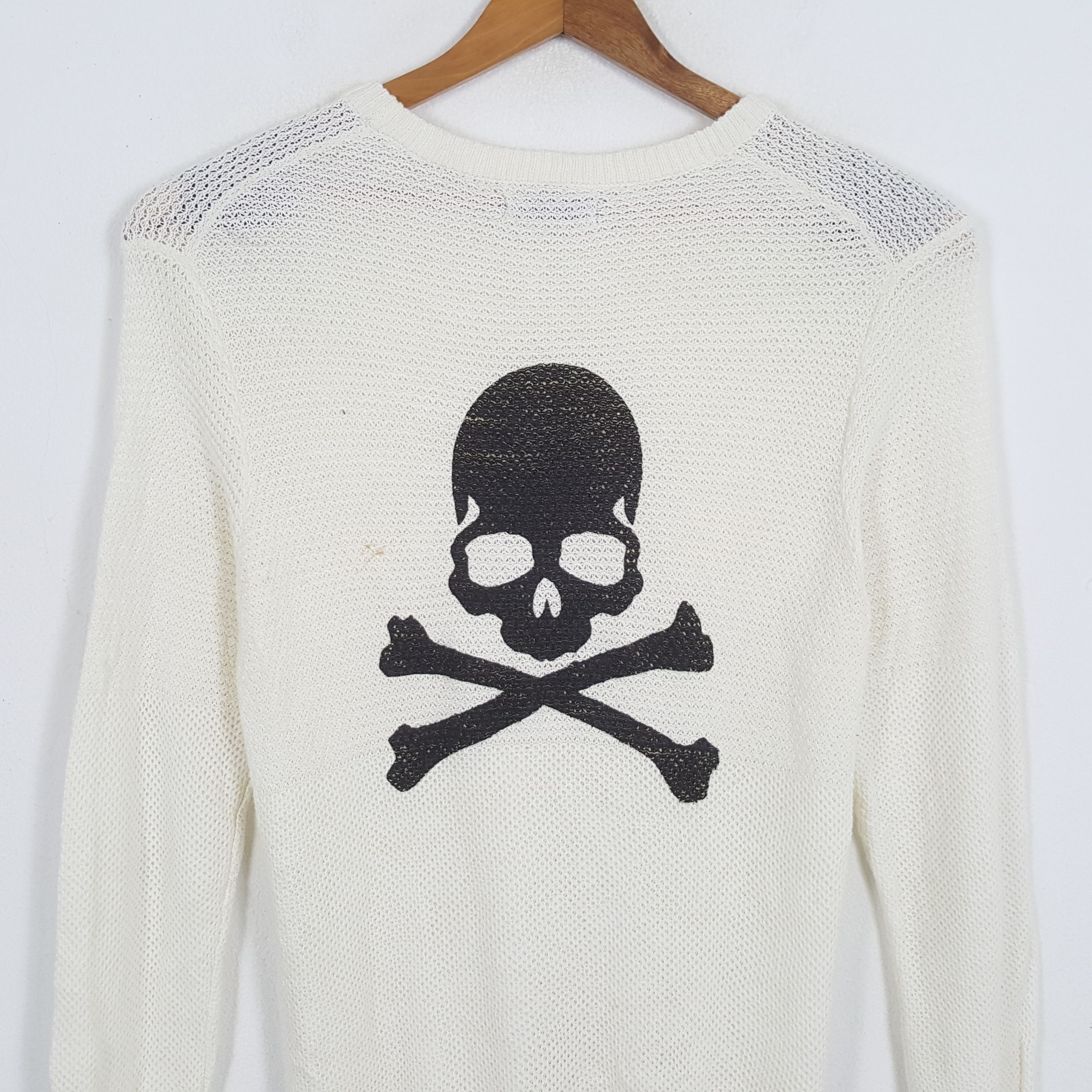 Japanese Brand × Vintage Vintage SKULLS Japanese Fashion Brand Knitwear Sweatshirt Size US S / EU 44-46 / 1 - 2 Thumbnail