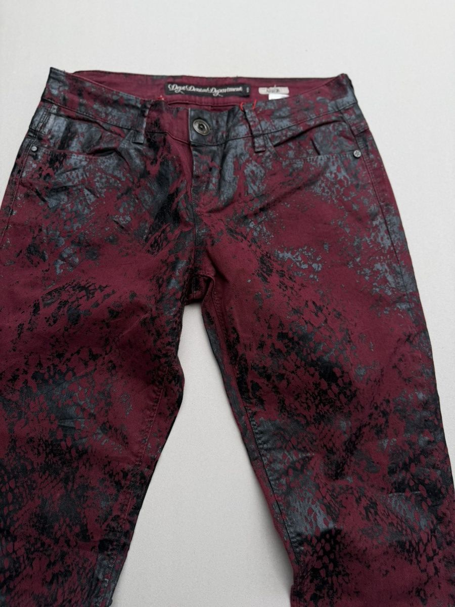 Japanese Brand Dept denim lace up flare jeans Size US 28 / EU 44 - 2 Thumbnail