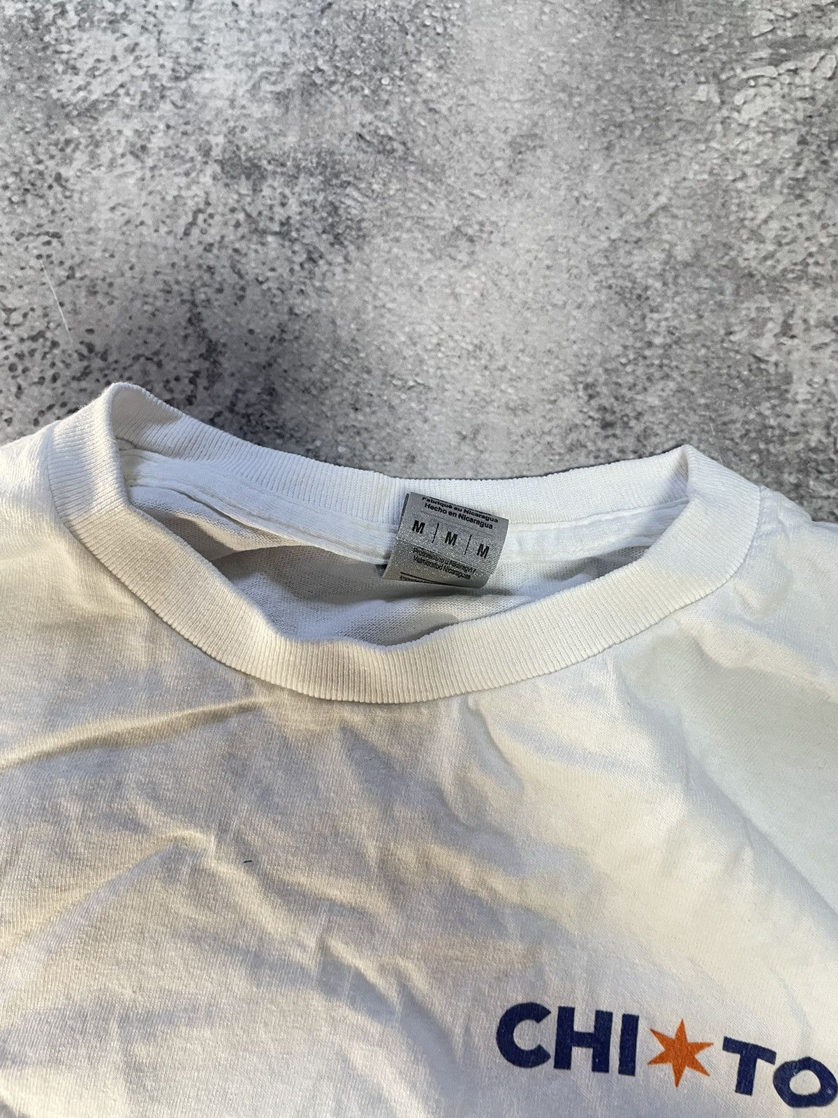 Rap Tees × Vintage Kanye West Chill town Bear Vintage white T Shirt Size US M / EU 48-50 / 2 - 4 Thumbnail