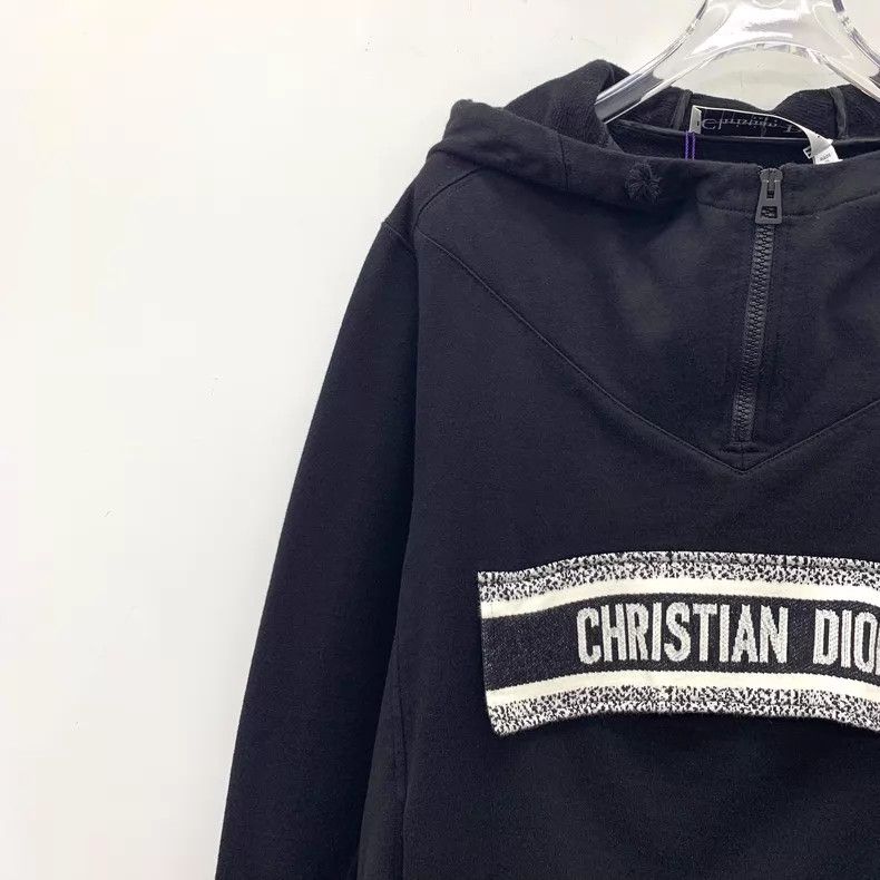 Dior Dior Black star plate jungle print cotton hooded semi-zipp Size S / US 4 / IT 40 - 3 Thumbnail