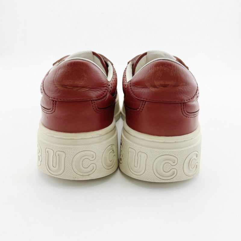 Gucci Gucci Chunky B Low-Top Leather Sneakers - Size US 8 / EU 41 - 3 Thumbnail