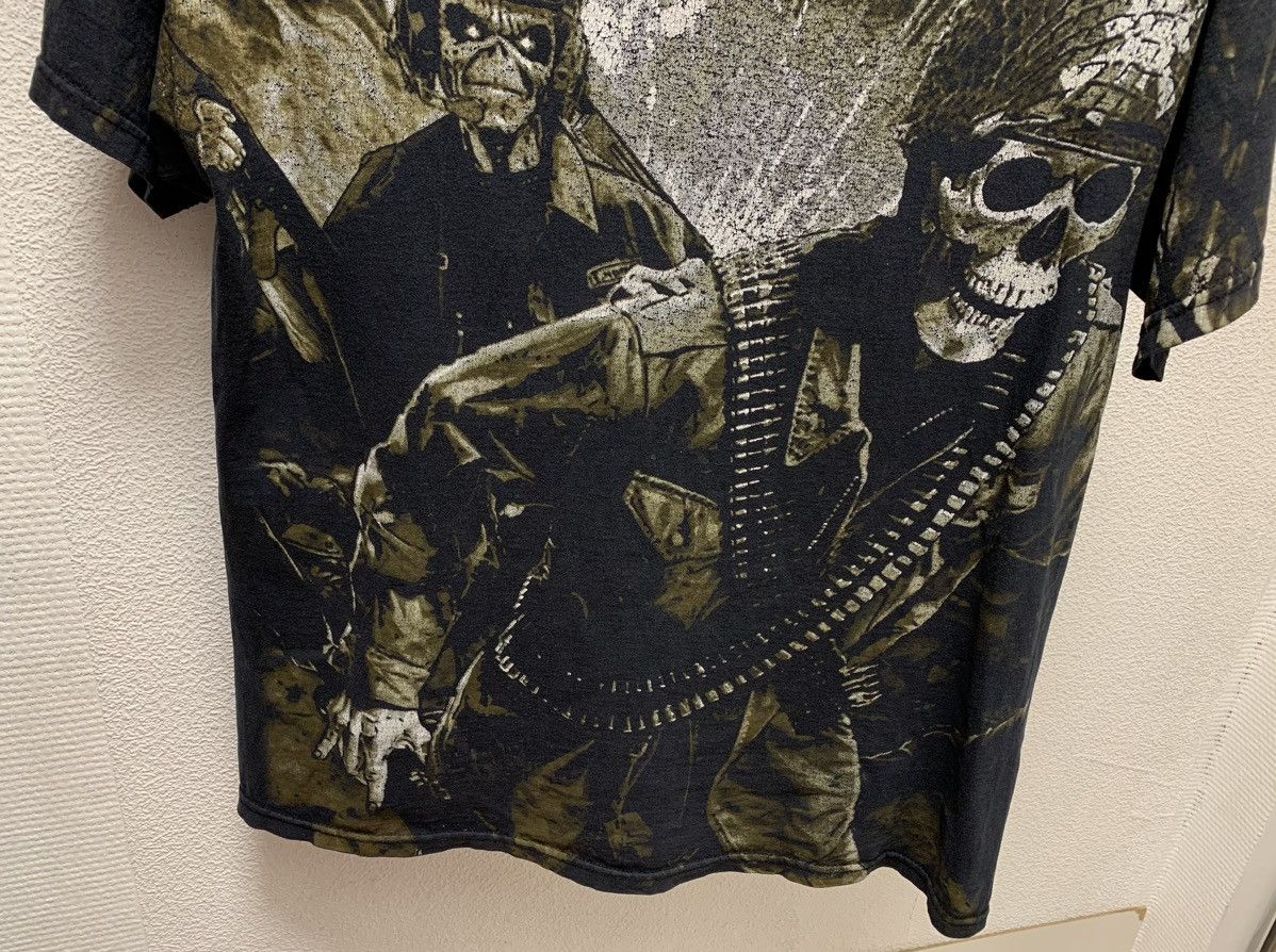 Vintage Iron maiden vintage t-shirt L size metterofadeath fullprint Size US L / EU 52-54 / 3 - 3 Thumbnail