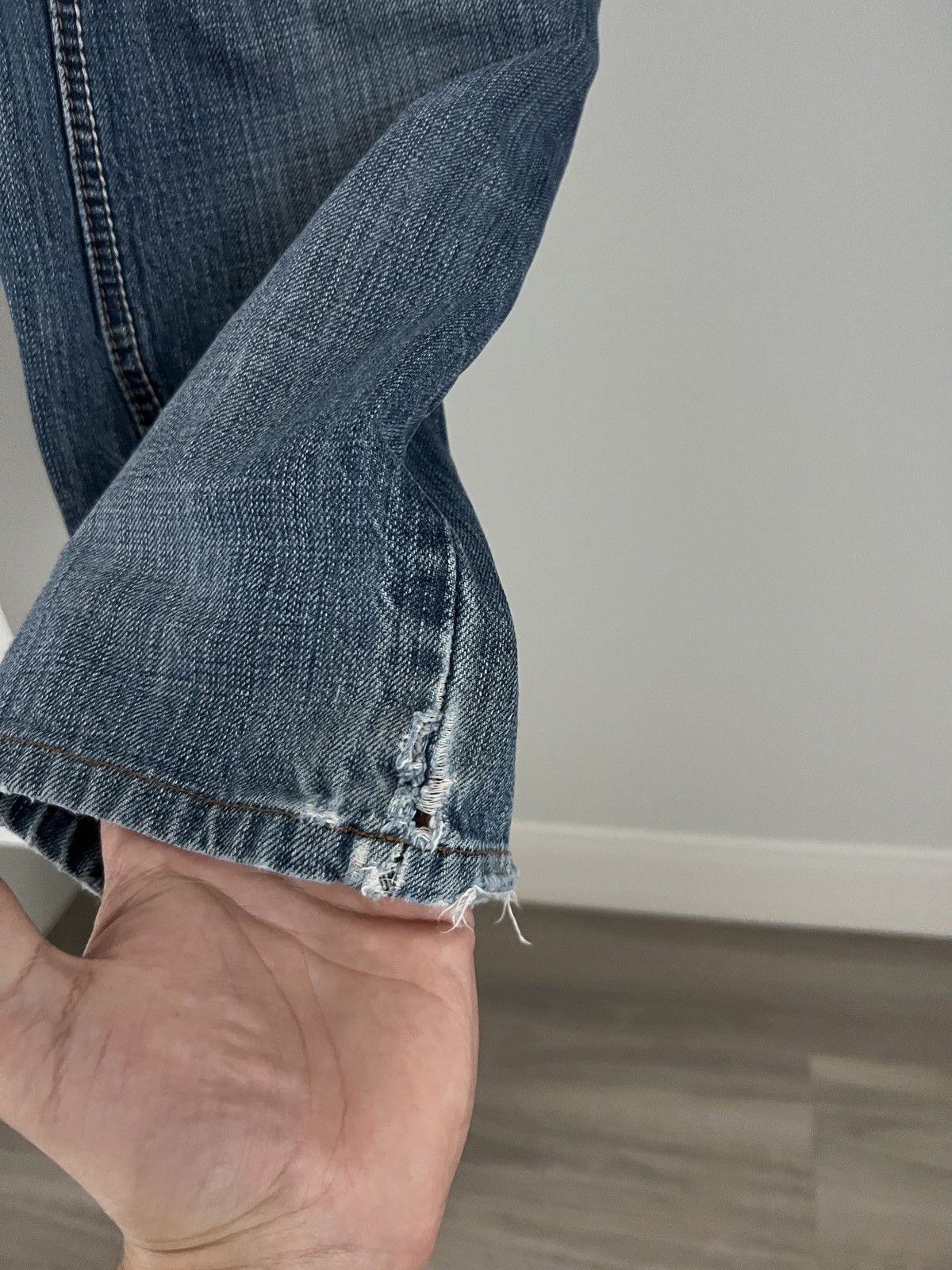 Marithe + Francois Girbaud 🔥 Vintage Marithe Francois Girbaud Blue Jeans Size US 33 - 11 Thumbnail