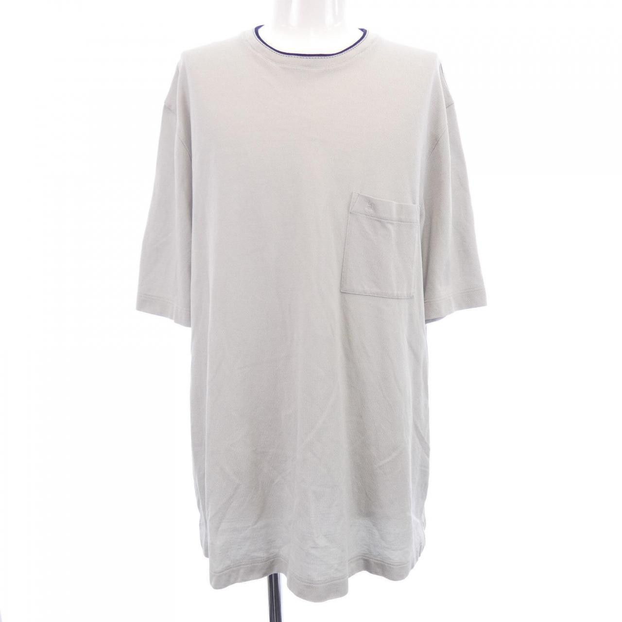 Hermes Hermes Hermes Saddle Stitch Cotton T Shirt Textile T-Shirts DUTY FREE for USA Size ONE SIZE - 1 Thumbnail