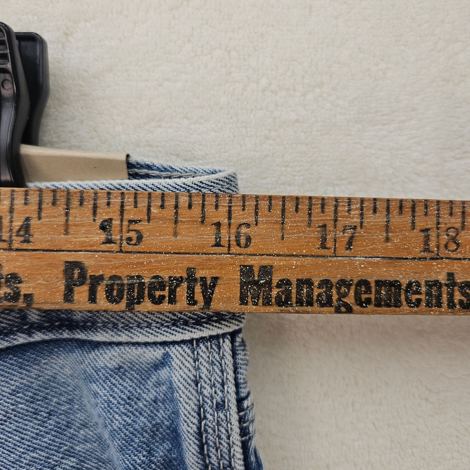 Levi's LEVI'S 568 MEN'S 31X32 CARPENTER LIGHT BLUE DENIM JEANS NWT Size US 31 - 3 Thumbnail