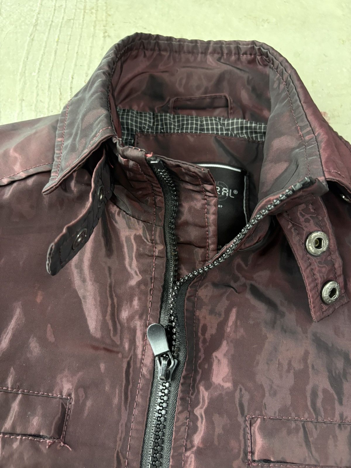 Le Grande Bleu (L.G.B.) Vintage Gordral Maroon Velvet Jacket Shiny Size US M / EU 48-50 / 2 - 6 Thumbnail