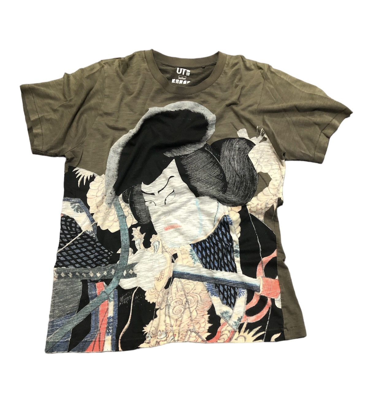 Anime × Japanese Brand Geisha Samurai Japanese x Uniqlo Tshirt Size US L / EU 52-54 / 3 - 4 Thumbnail