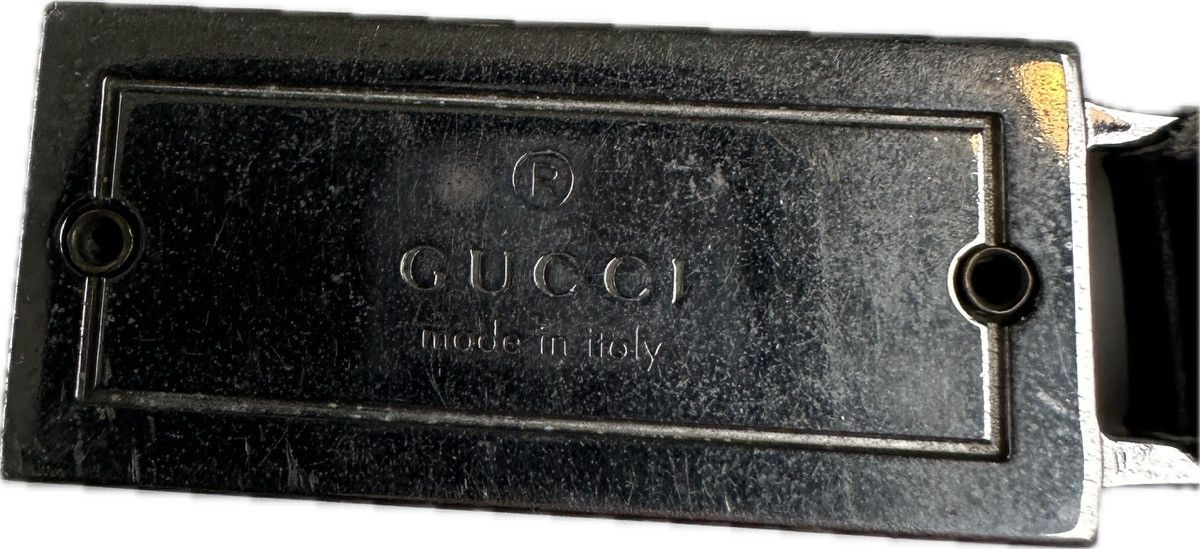 Gucci Brown Leather Gucci Keychain Size ONE SIZE - 2 Thumbnail