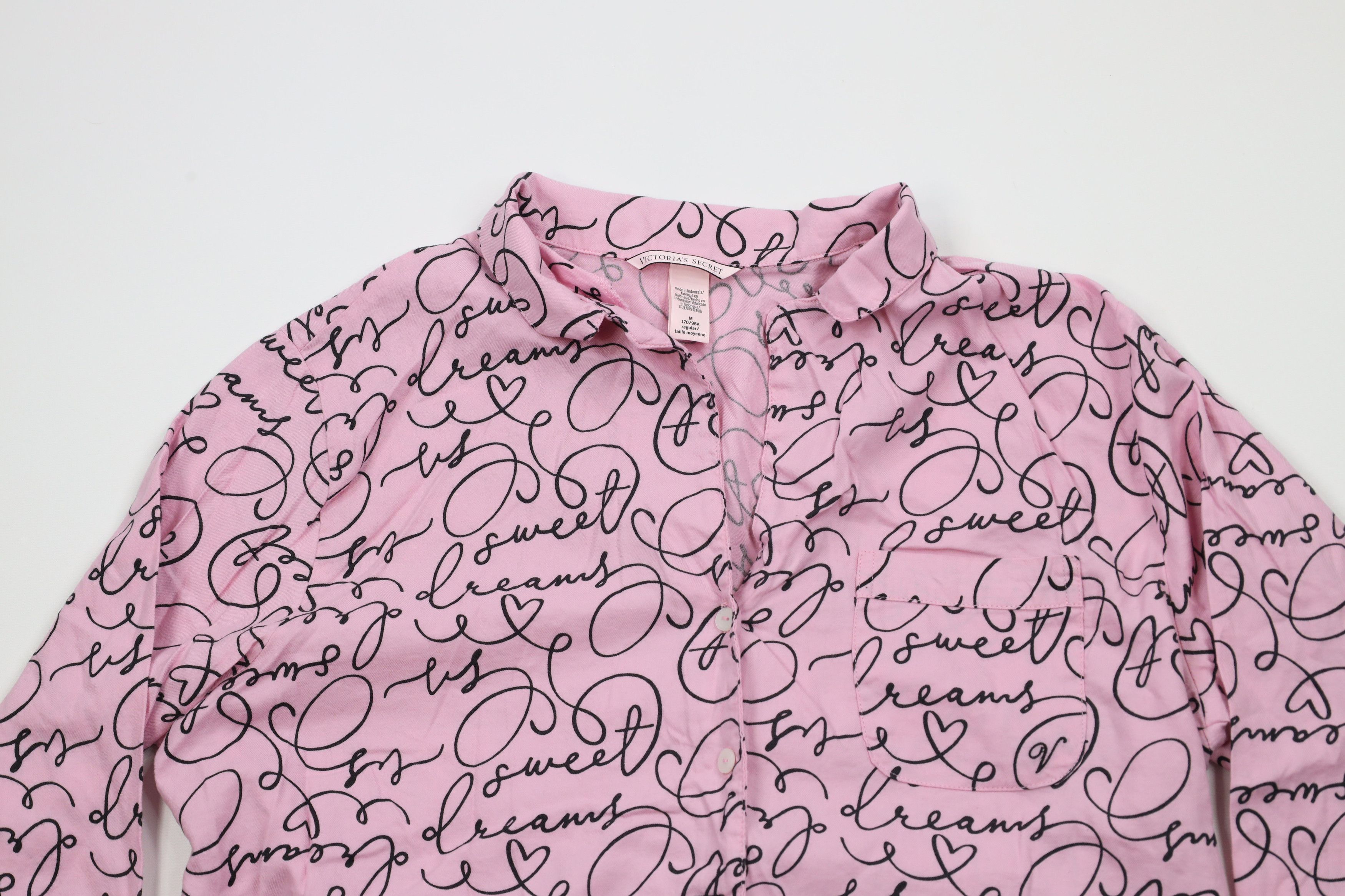 Victoria's Secret × Vintage Vintage Victorias Secret Faded 2 Piece Flannel Pajamas Set Size 28" / US 6 / IT 42 - 3 Thumbnail