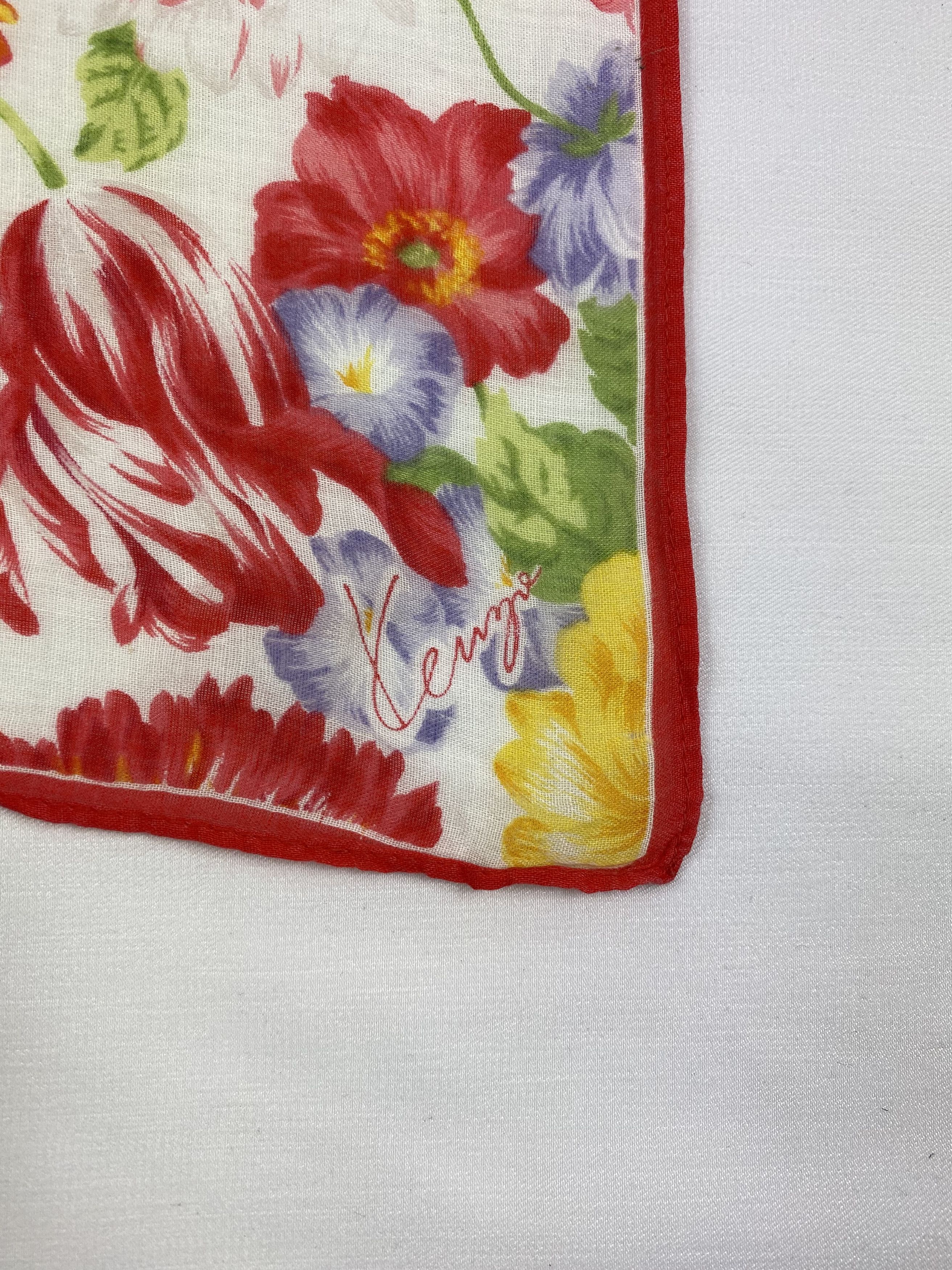 Kenzo × Vintage Kenzo Handkerchief / Bandana / Neckerchief Size ONE SIZE - 5 Thumbnail