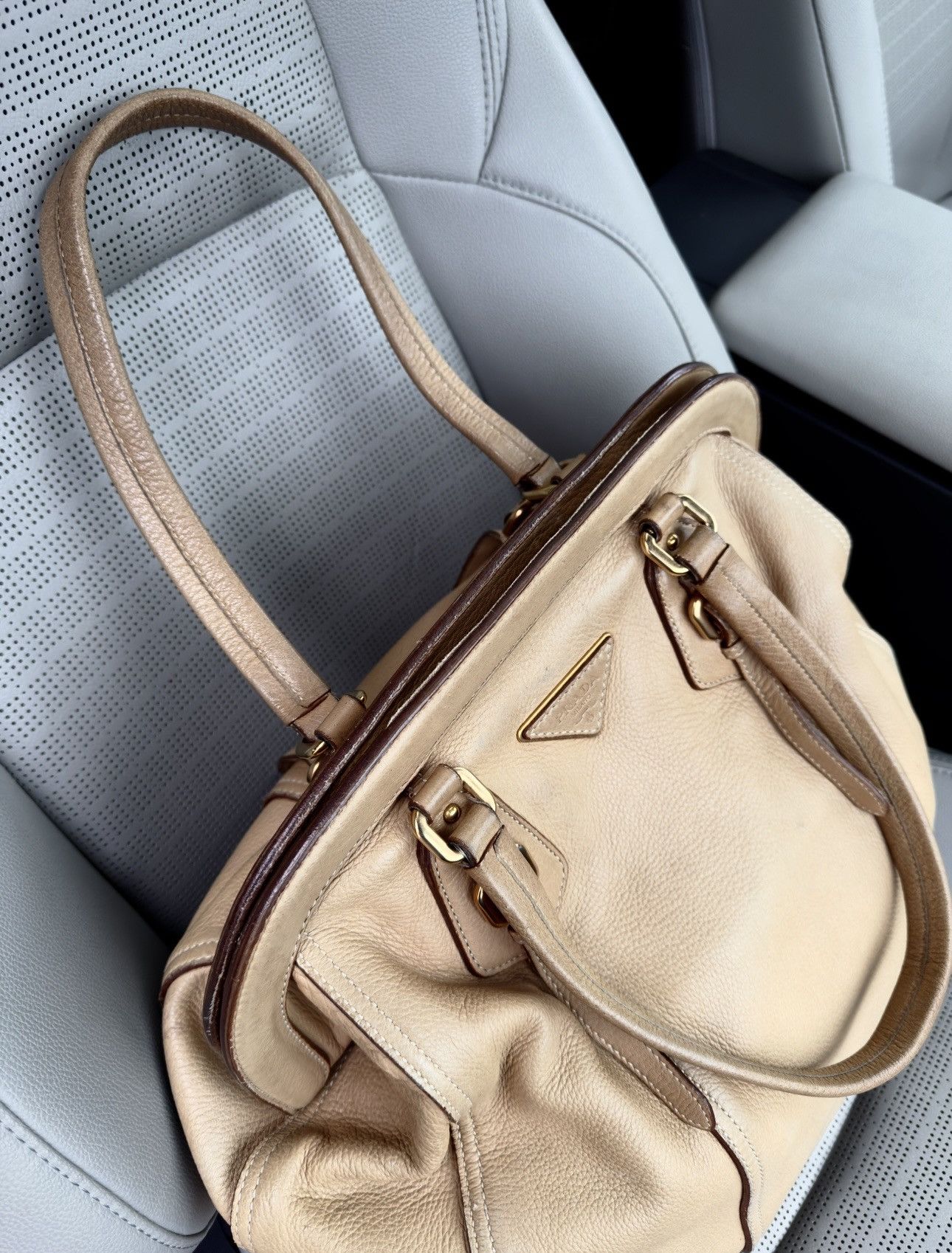 Prada Prada vintage soft calfskin leather high doctors bag Size ONE SIZE - 9 Thumbnail