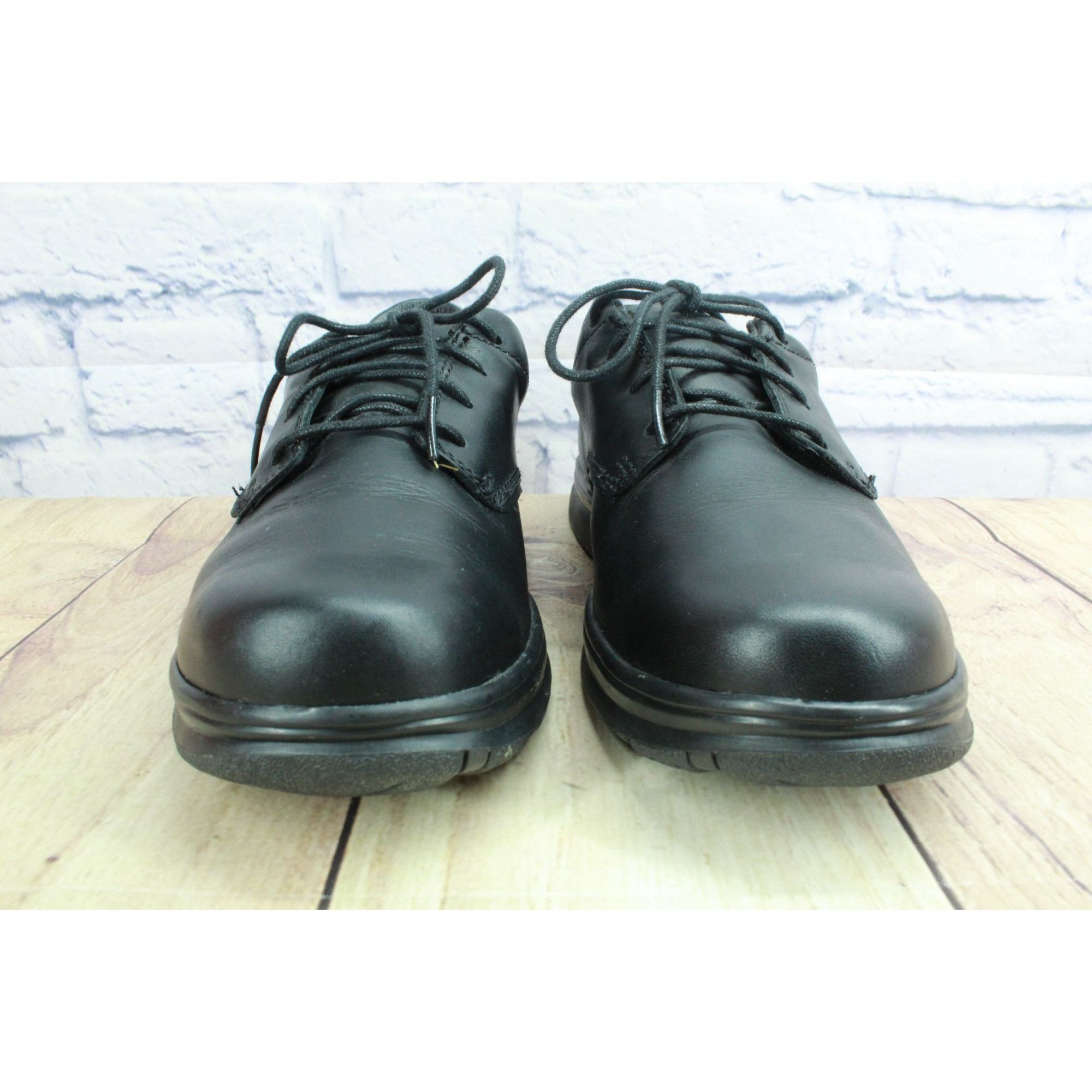 L.L. Bean LL Bean Men’s Black Leather Lace Up Casual Oxford Shoes Size US 8.5 / EU 41-42 - 4 Thumbnail