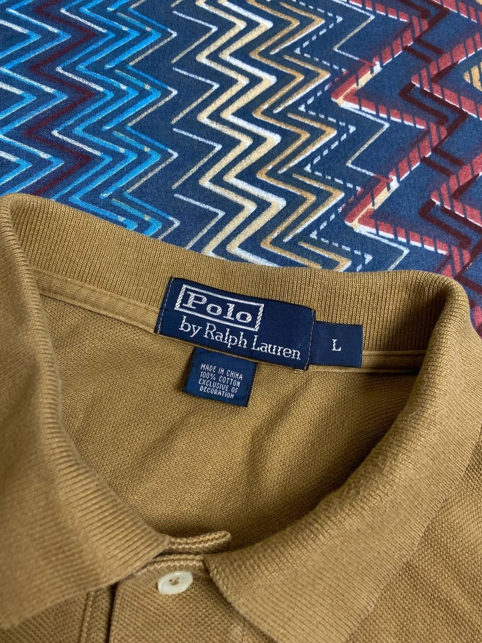 Polo Ralph Lauren Vintage Polo Ralph Lauren Great Britain Chief Keef Shirt M Size US L / EU 52-54 / 3 - 2 Thumbnail