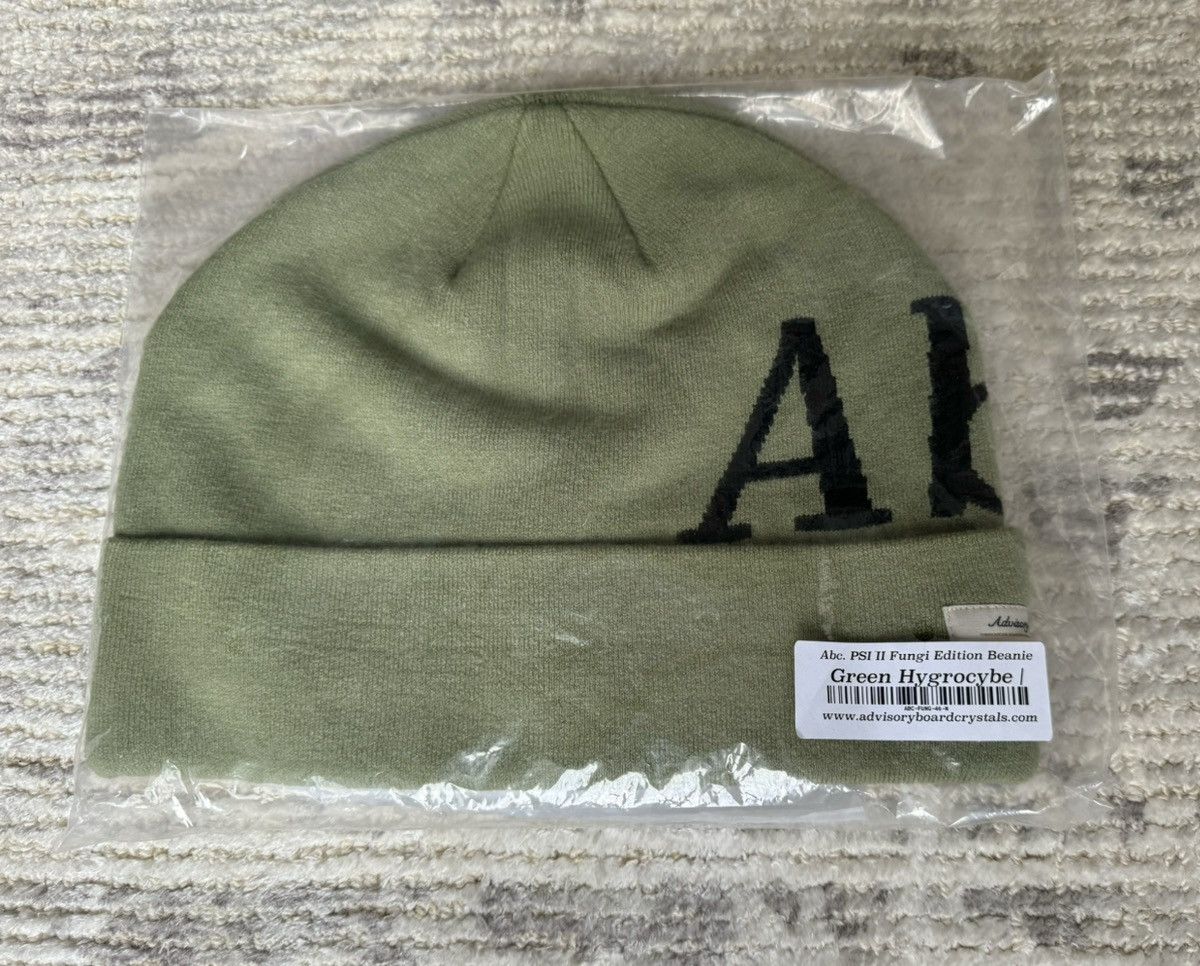 Advisory Board Crystals Advisory Board Crystals Beanie Hat Cap Olive Green ABC Knit Size ONE SIZE - 4 Thumbnail