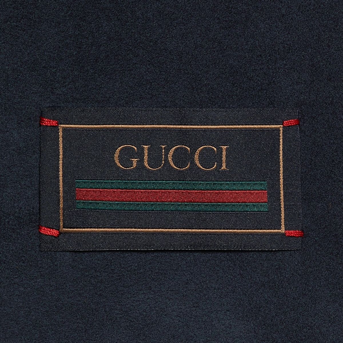 Gucci o1mt1gz0325 Smooth Coat With Gucci Web Label in Dark Blue Size US M / EU 48-50 / 2 - 4 Thumbnail
