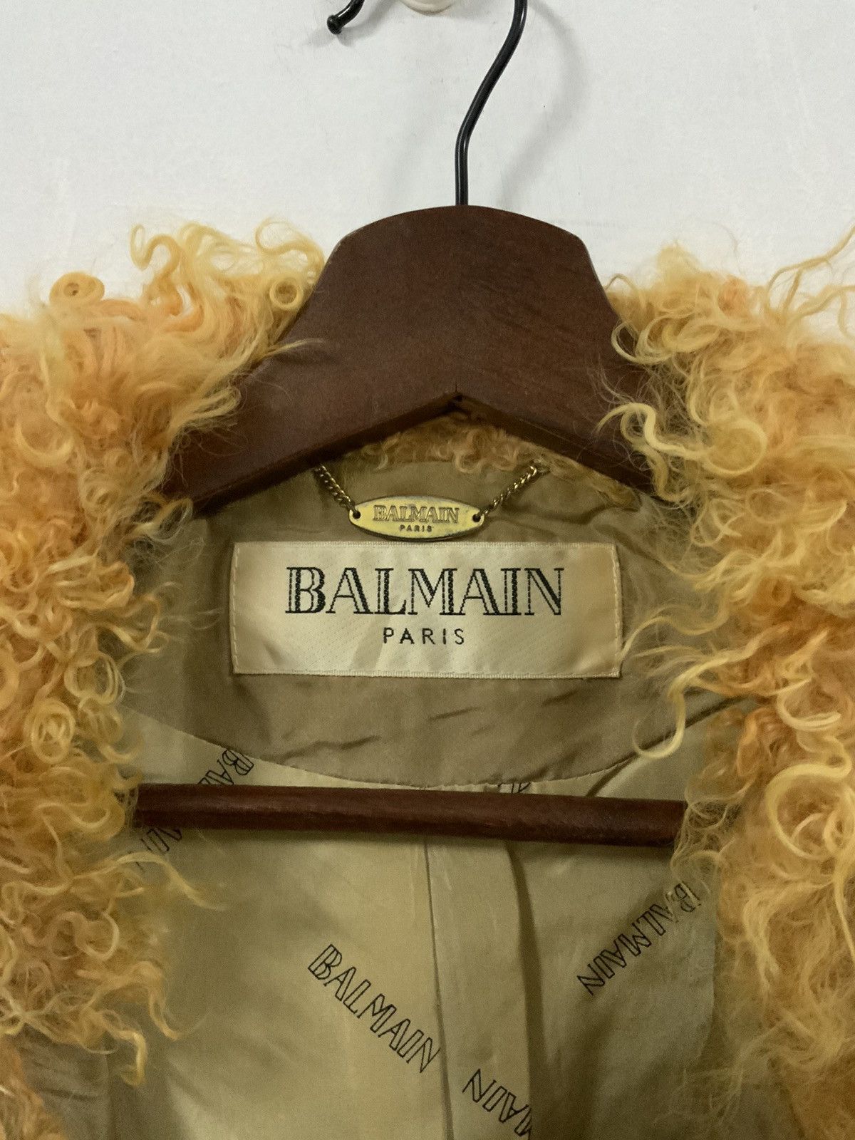 Balmain Vintage Balmain Paris Silk Mohair Fur Archive Coat Jacket Size US L / EU 52-54 / 3 - 12 Thumbnail