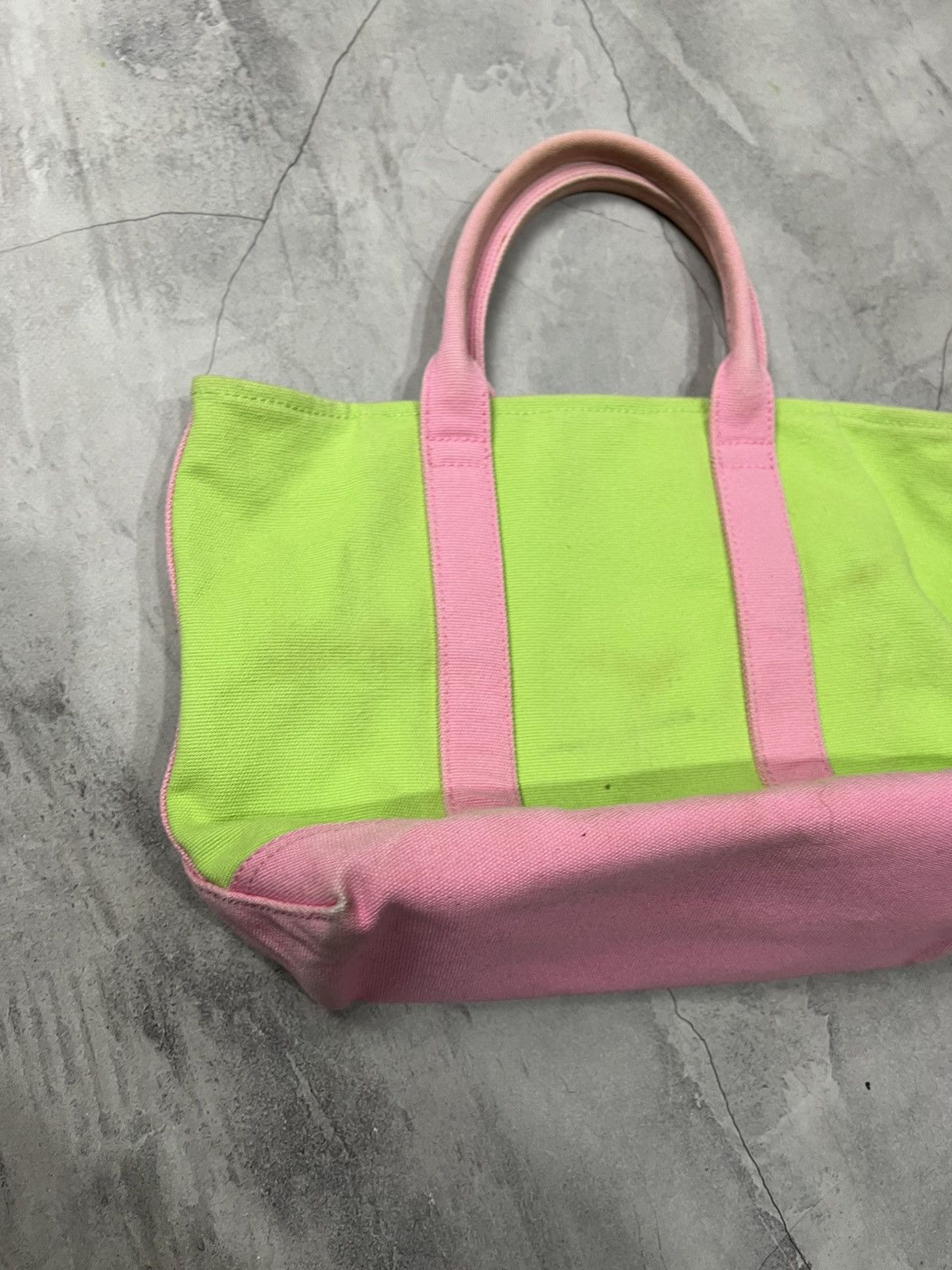 Polo Ralph Lauren × Vintage Sun Faded Ralph Lauren Canvas Bag (unisex) Size ONE SIZE - 8 Thumbnail