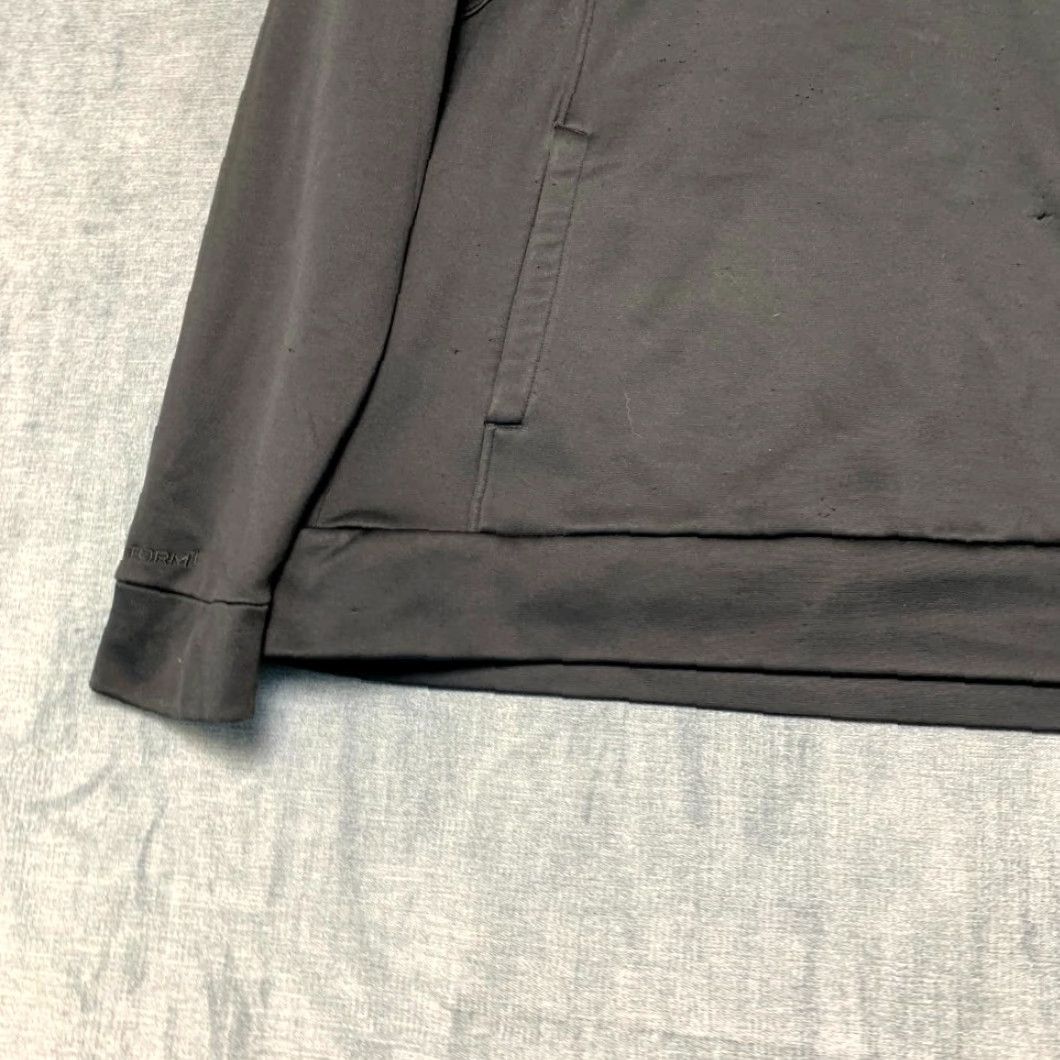 Under Armour Under Armour Hoodie Mens Small Black Graphic Logo Fleece Lined Outdoor Loose Fit Size US S / EU 44-46 / 1 - 3 Thumbnail